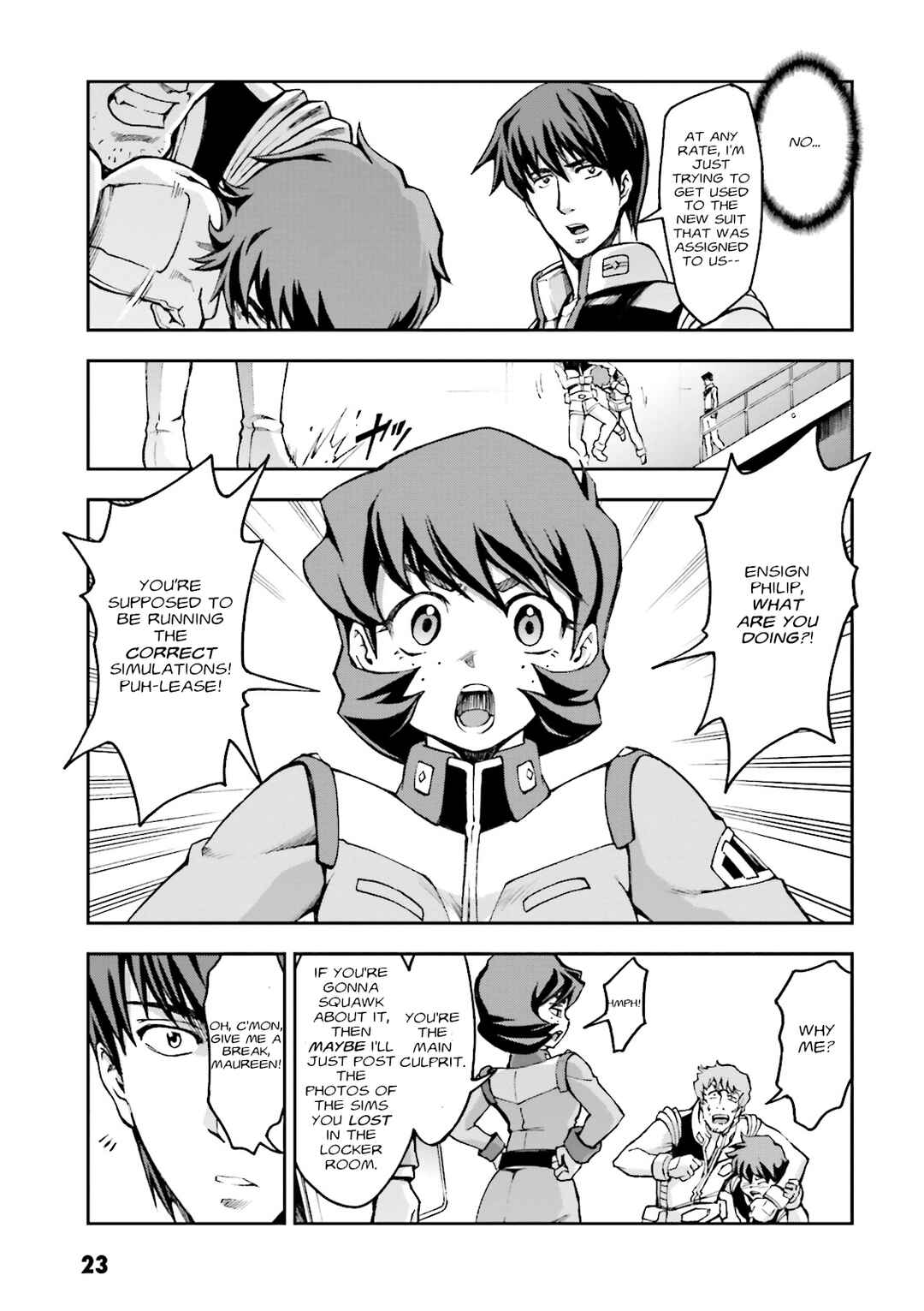 Page 25 Chapter 11 Mobile Suit Gundam Side Story - The Blue Destiny