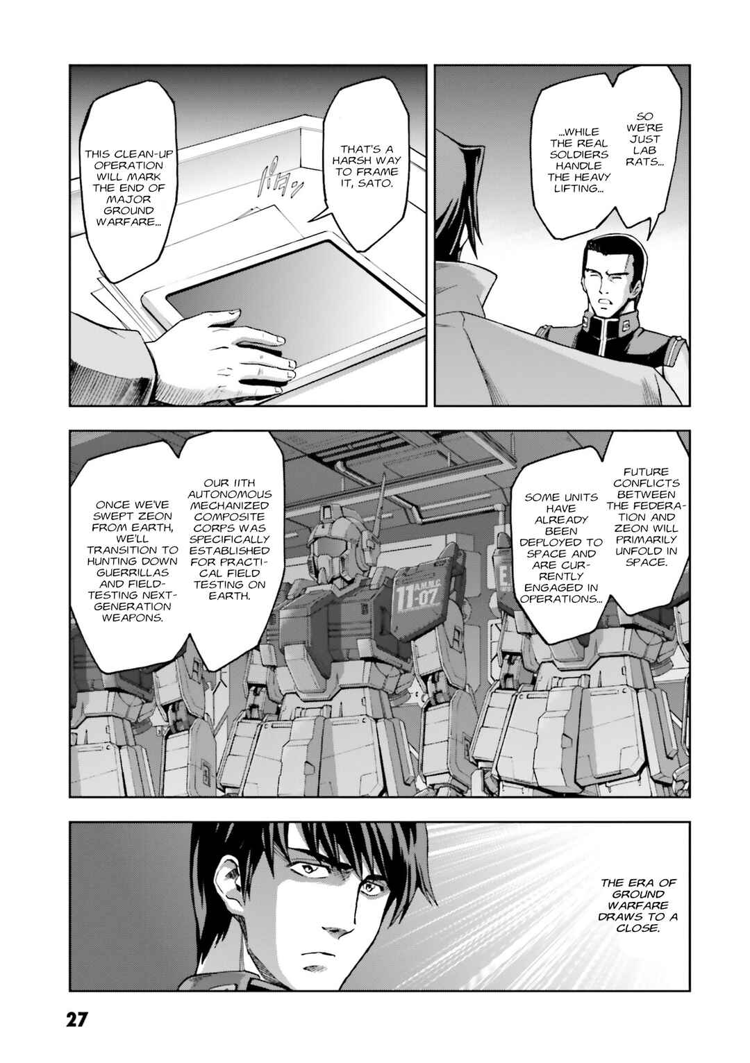 Page 27 Chapter 26 Mobile Suit Gundam Side Story - The Blue Destiny
