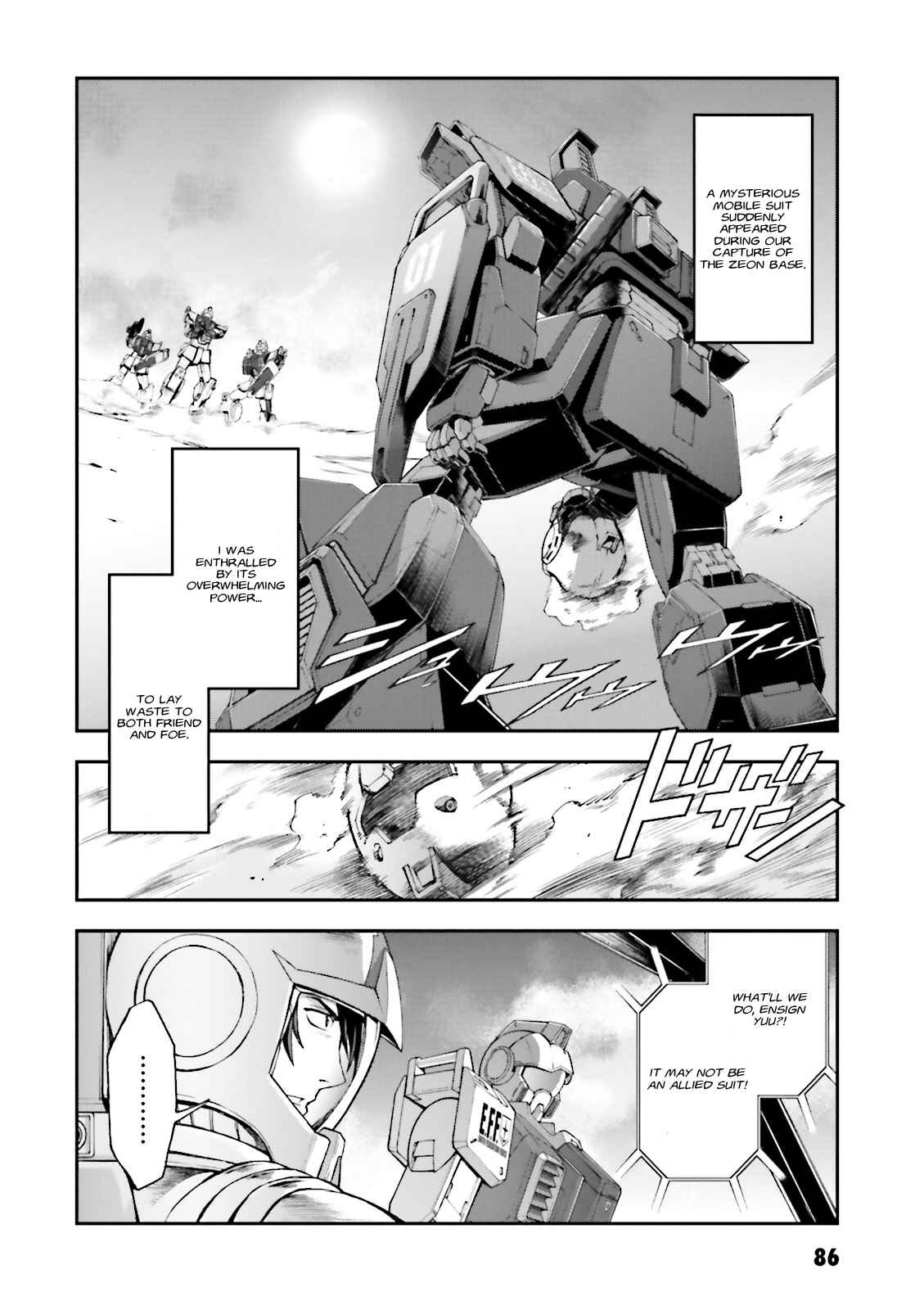 Page 16 Chapter 3 Mobile Suit Gundam Side Story - The Blue Destiny