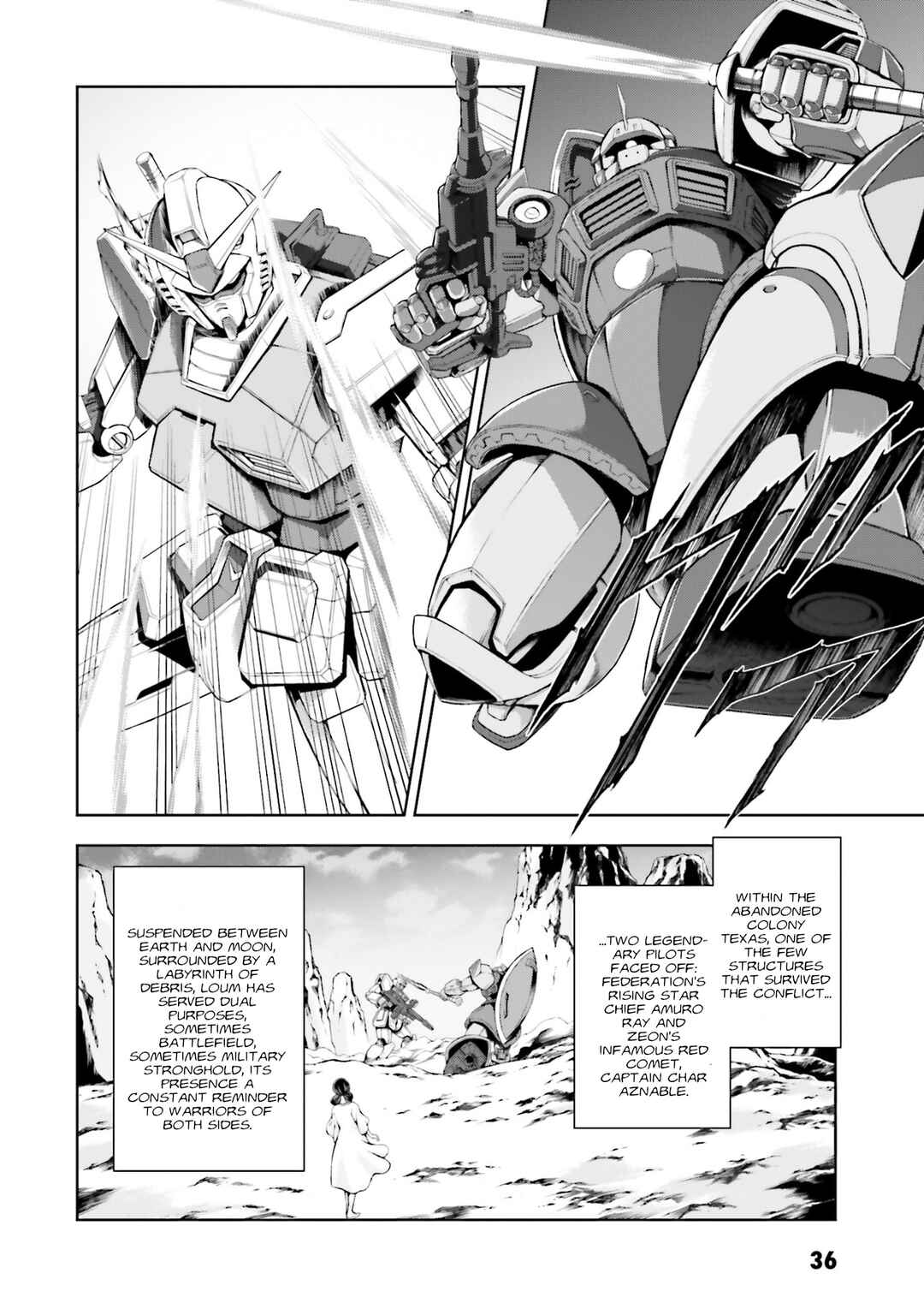 Page 4 Chapter 35 Mobile Suit Gundam Side Story - The Blue Destiny