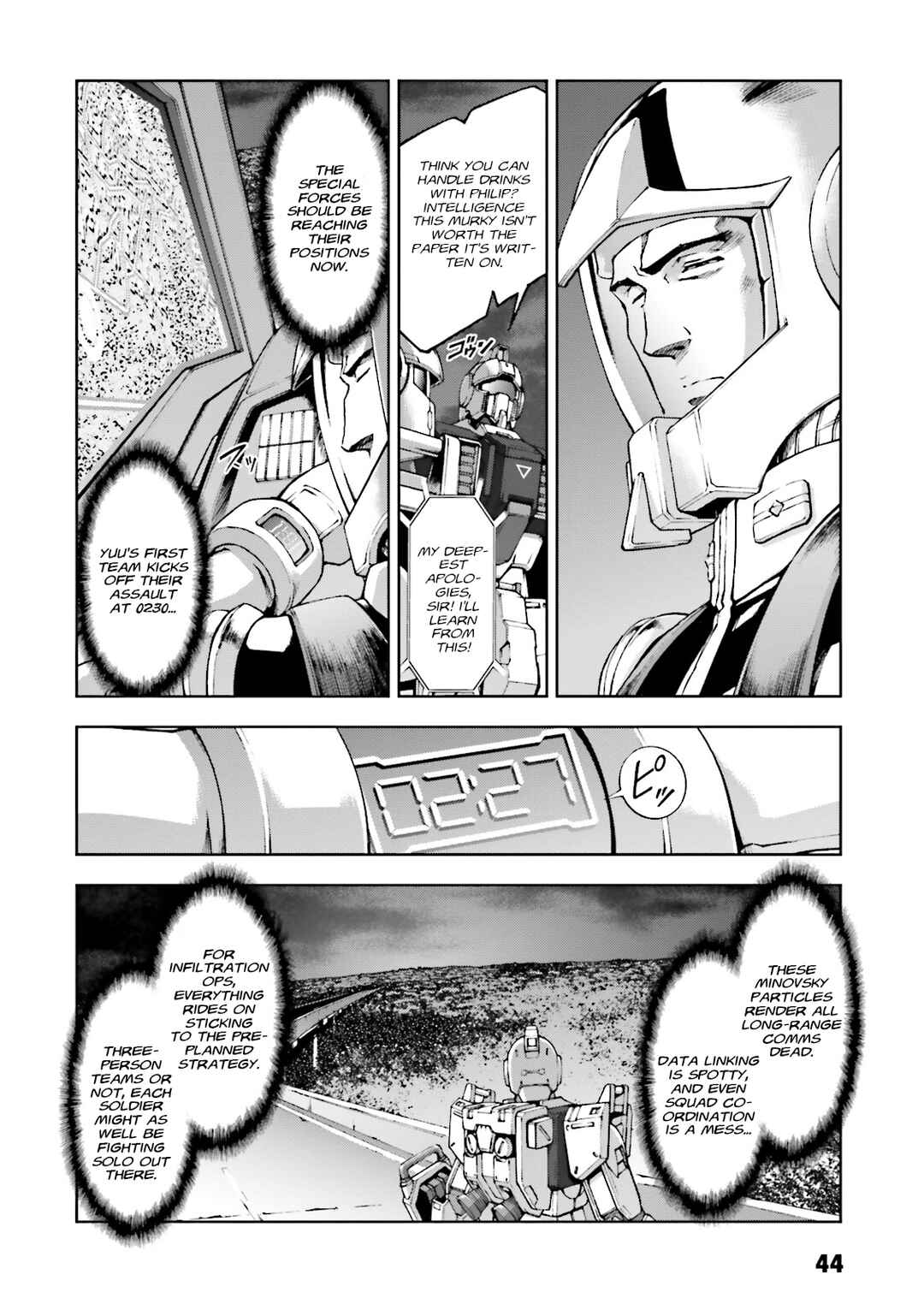 Page 4 Chapter 22 Mobile Suit Gundam Side Story - The Blue Destiny