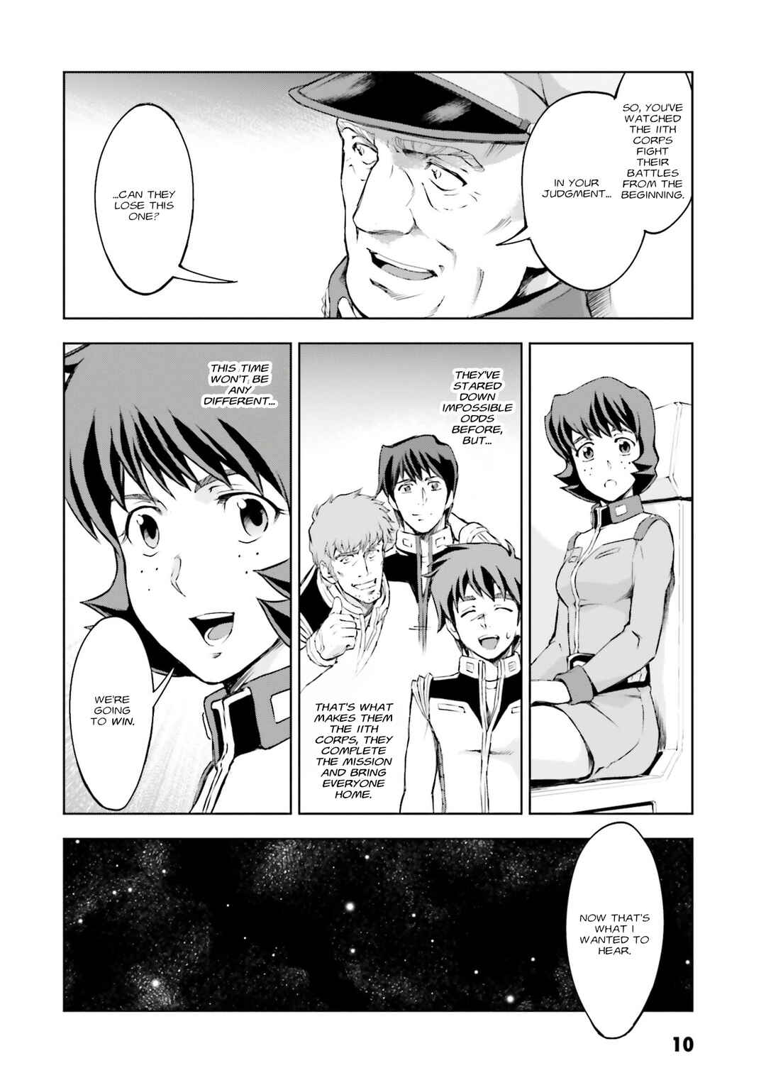 Page 10 Chapter 39 Mobile Suit Gundam Side Story - The Blue Destiny