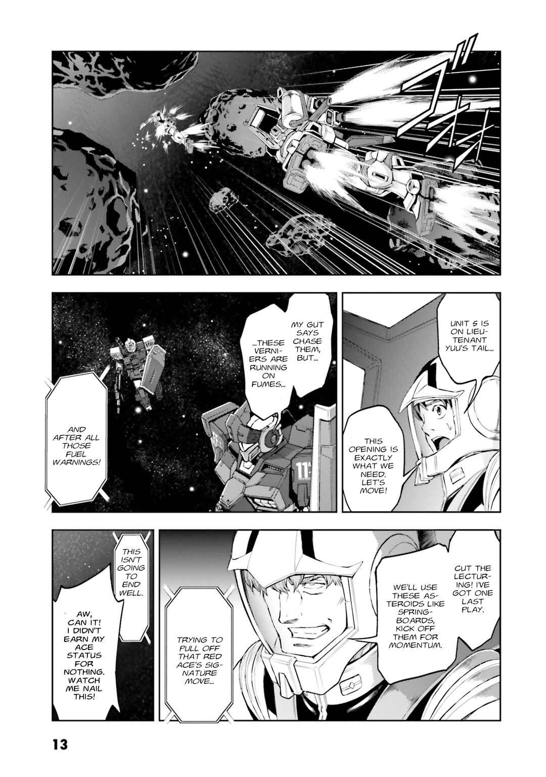 Page 13 Chapter 39 Mobile Suit Gundam Side Story - The Blue Destiny