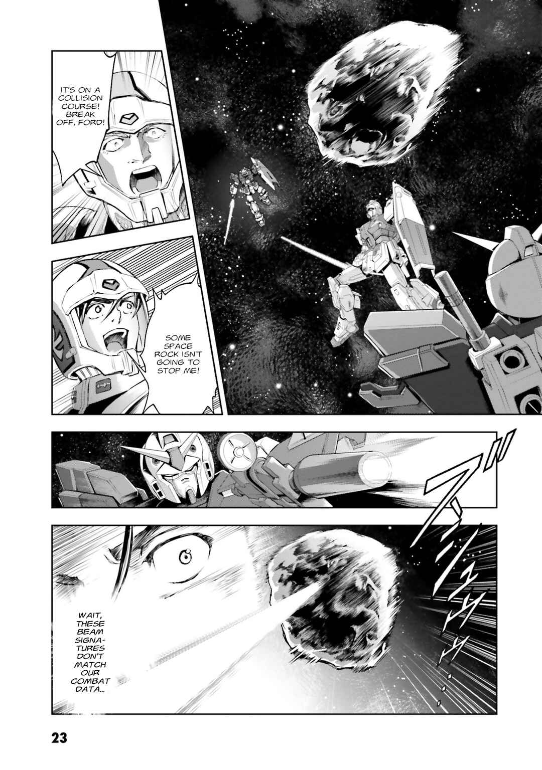 Page 23 Chapter 39 Mobile Suit Gundam Side Story - The Blue Destiny