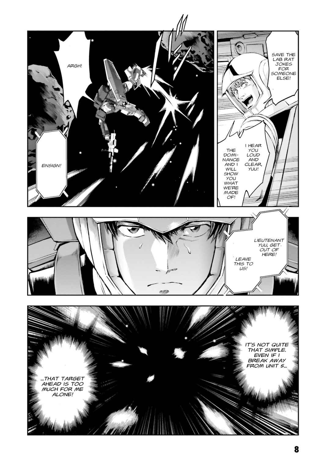 Page 8 Chapter 39 Mobile Suit Gundam Side Story - The Blue Destiny