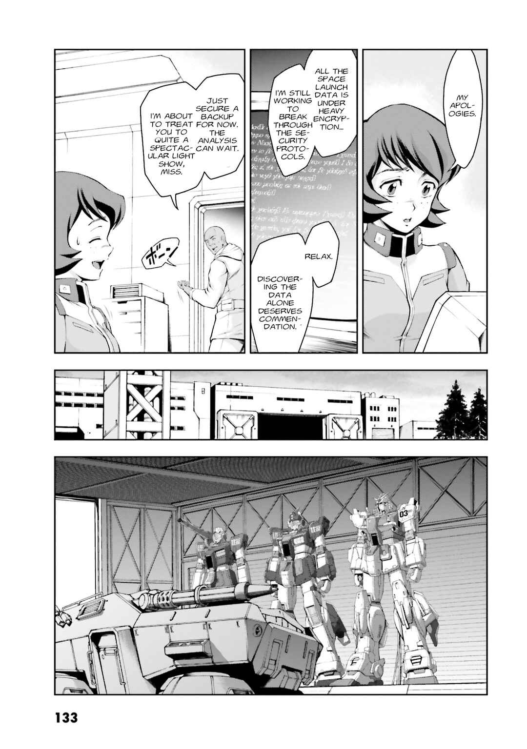 Page 3 Chapter 33 Mobile Suit Gundam Side Story - The Blue Destiny