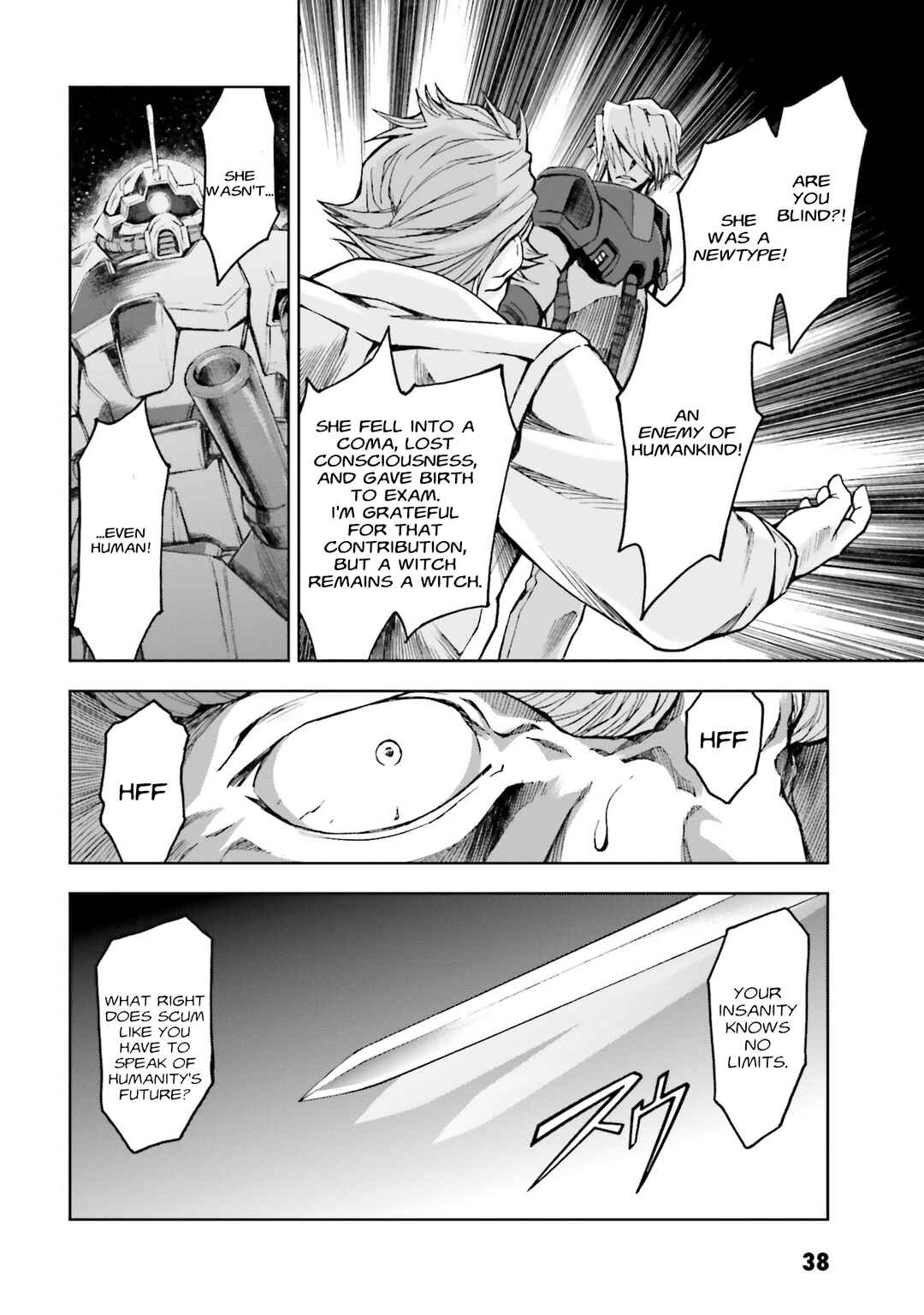 Page 38 Chapter 30 Mobile Suit Gundam Side Story - The Blue Destiny