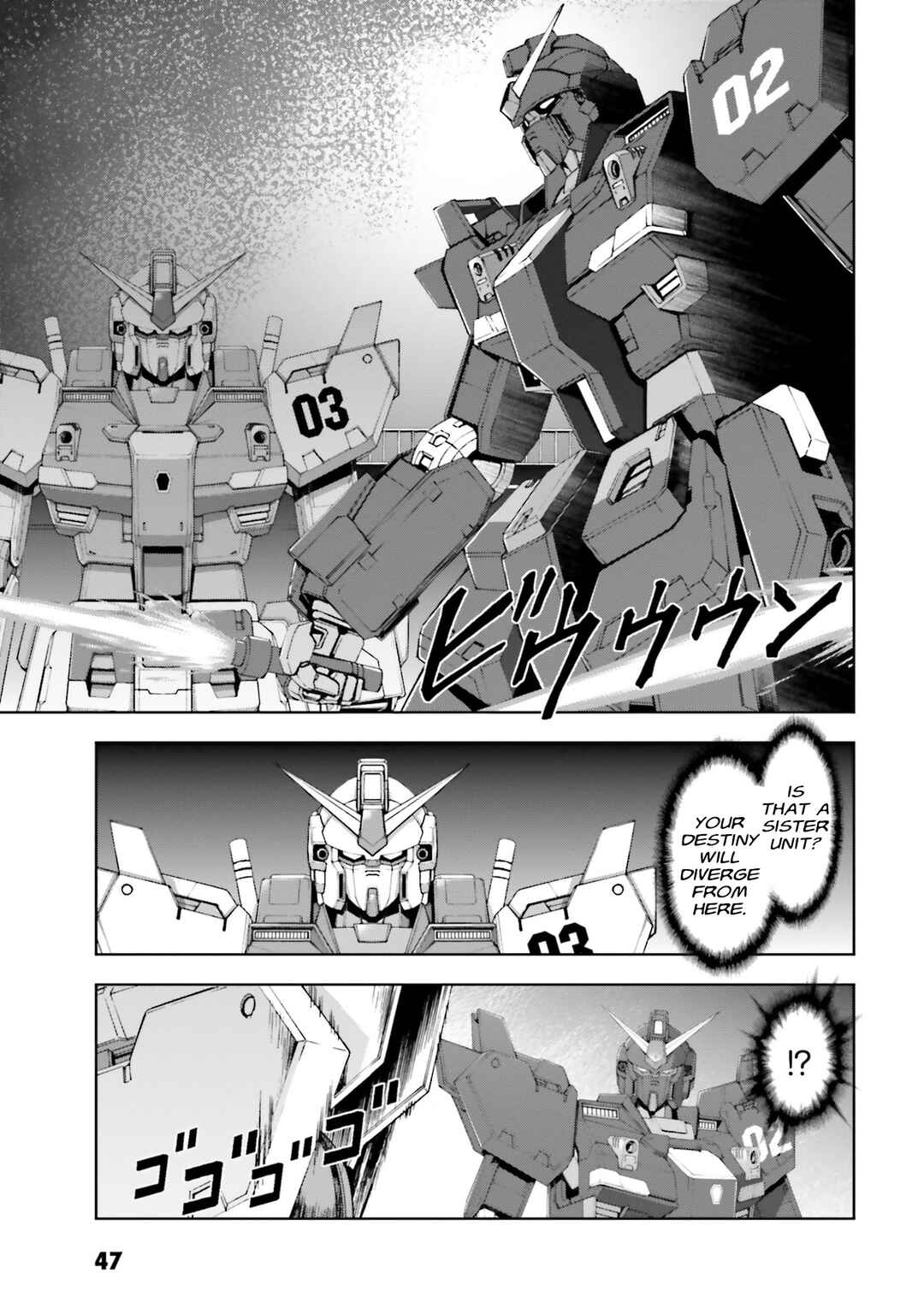 Page 46 Chapter 30 Mobile Suit Gundam Side Story - The Blue Destiny
