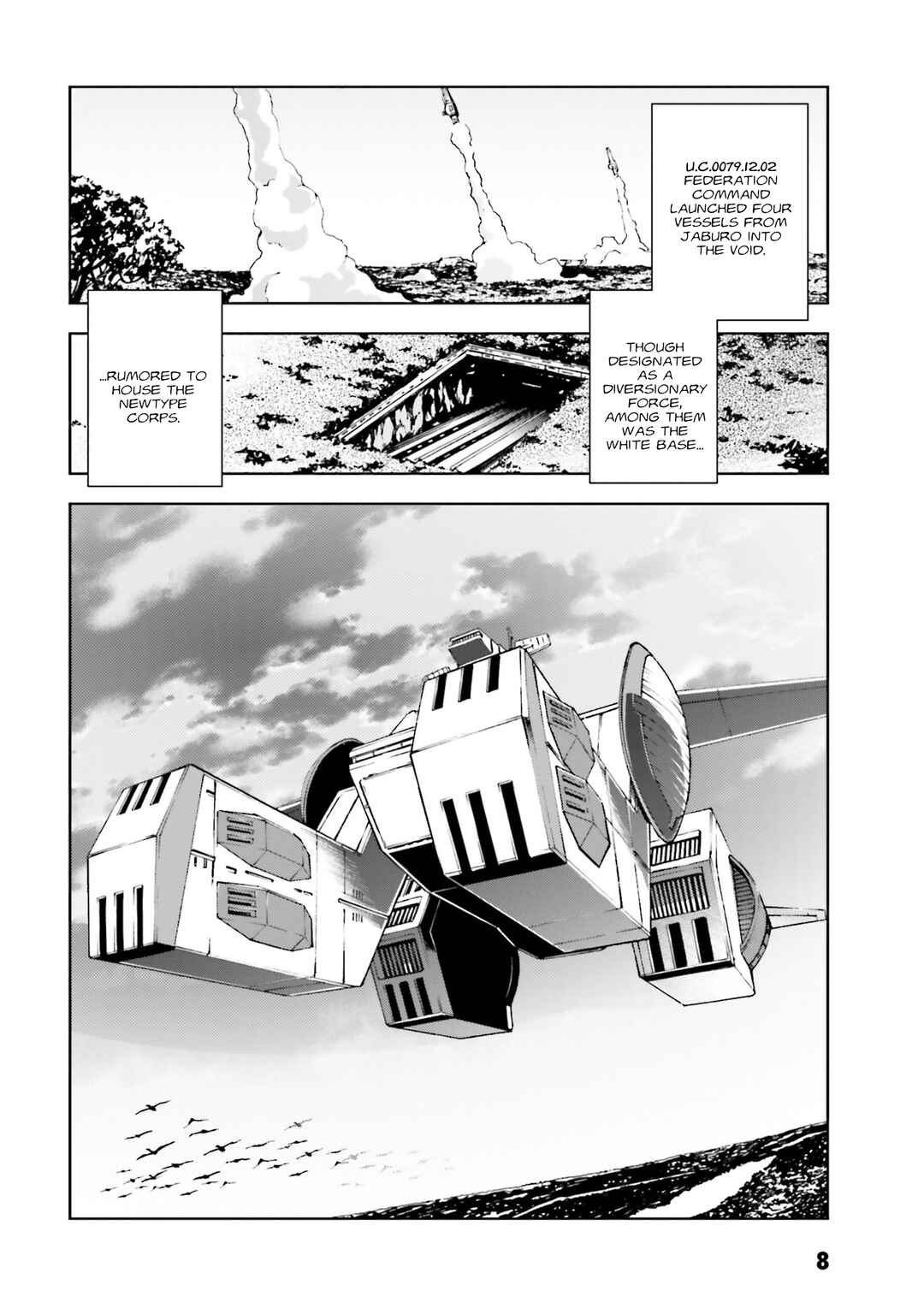 Page 8 Chapter 30 Mobile Suit Gundam Side Story - The Blue Destiny