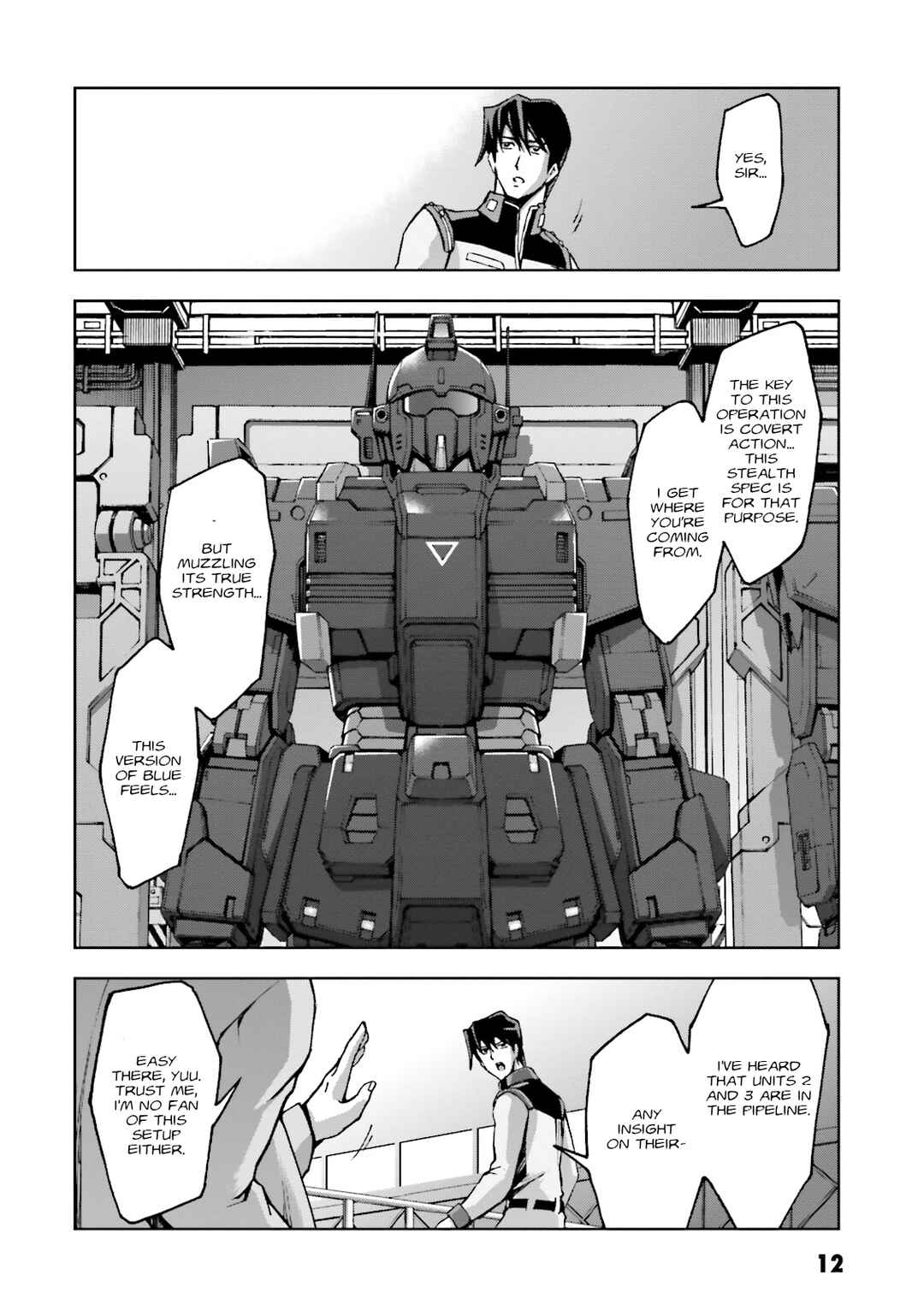 Page 12 Chapter 21 Mobile Suit Gundam Side Story - The Blue Destiny
