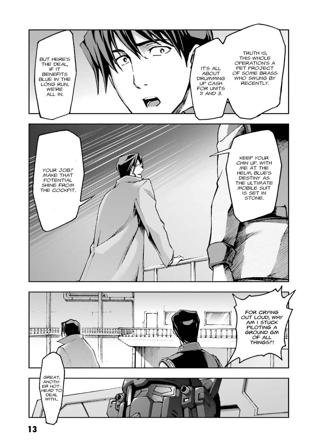 Page 13 Chapter 21 Mobile Suit Gundam Side Story - The Blue Destiny
