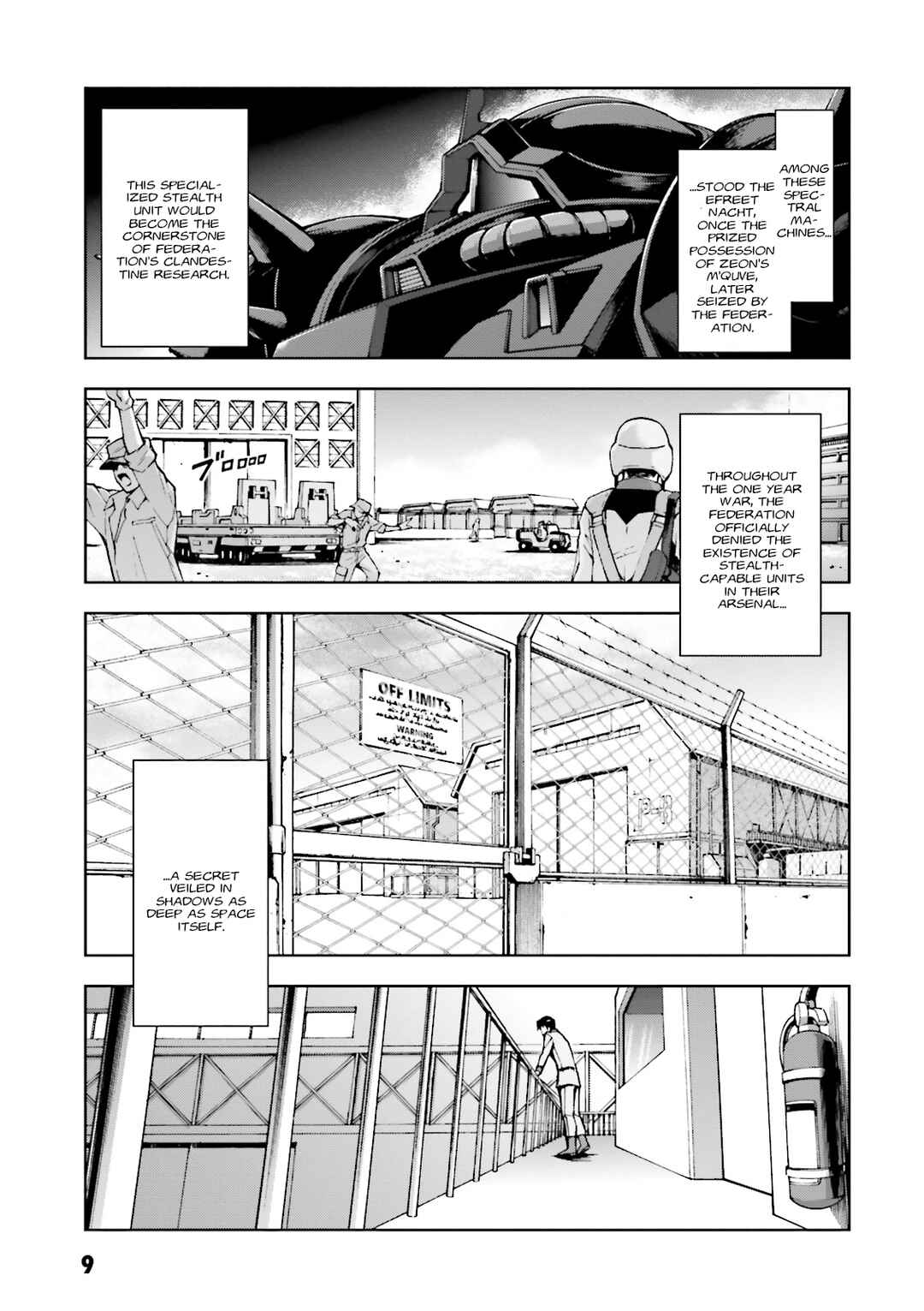 Page 9 Chapter 21 Mobile Suit Gundam Side Story - The Blue Destiny