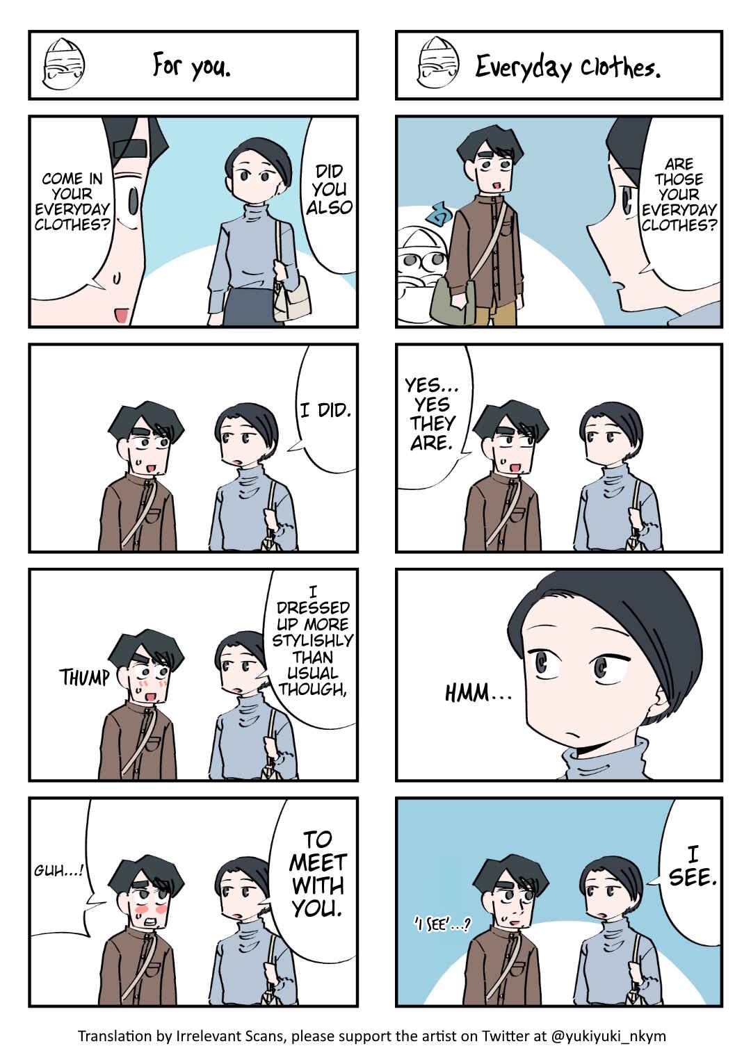 Page 1 Chapter 43 Yuurei to Tsukareta Kaishain