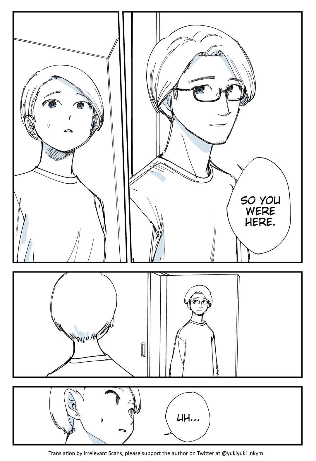 Page 1 Chapter 504 Yuurei to Tsukareta Kaishain