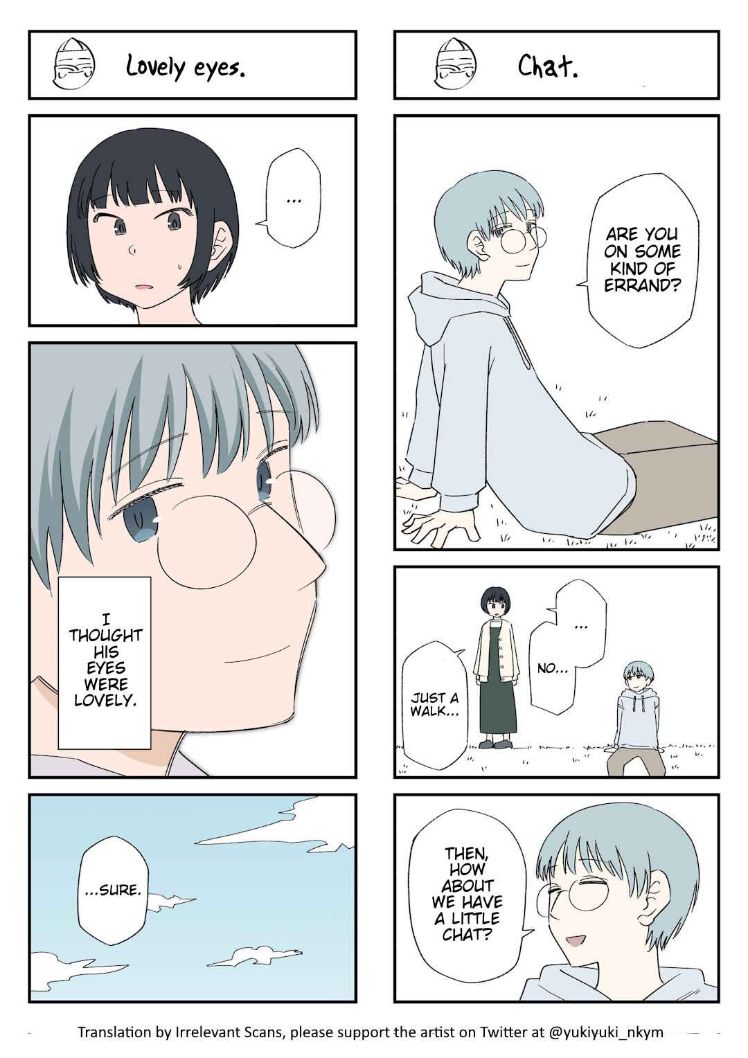 Page 1 Chapter 193 Yuurei to Tsukareta Kaishain