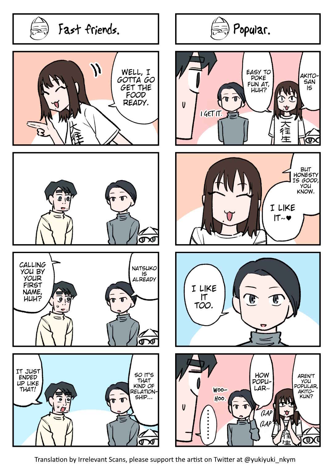 Page 1 Chapter 82 Yuurei to Tsukareta Kaishain