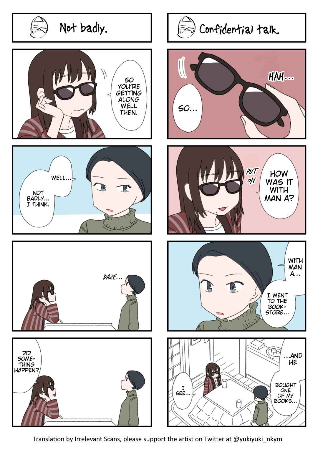 Page 1 Chapter 138 Yuurei to Tsukareta Kaishain