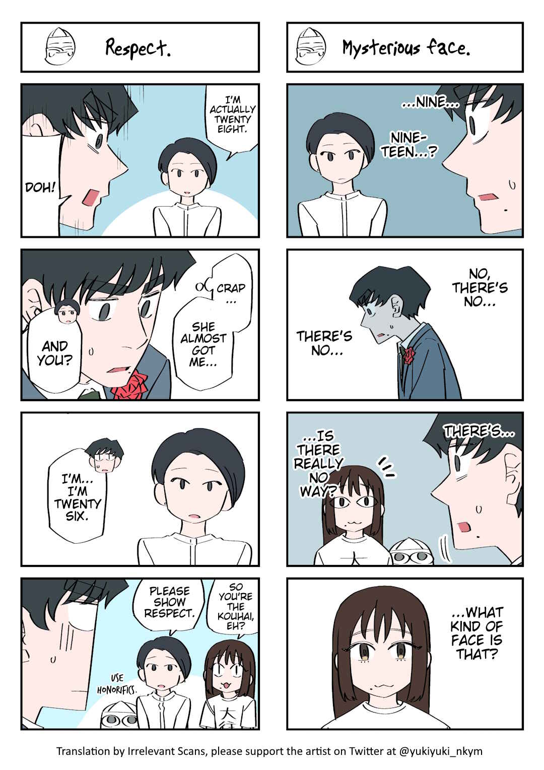 Page 1 Chapter 185 Yuurei to Tsukareta Kaishain
