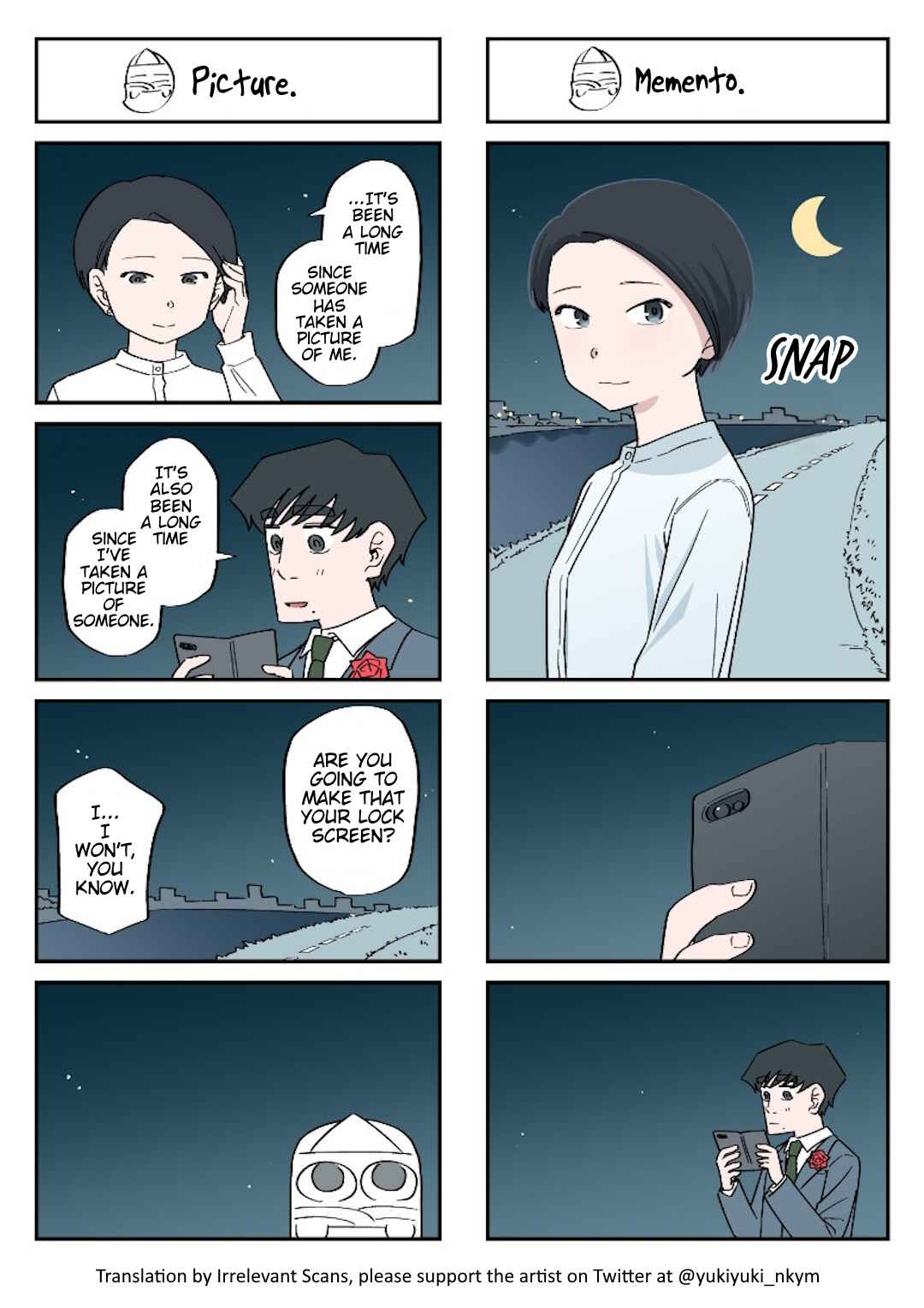 Page 1 Chapter 191 Yuurei to Tsukareta Kaishain