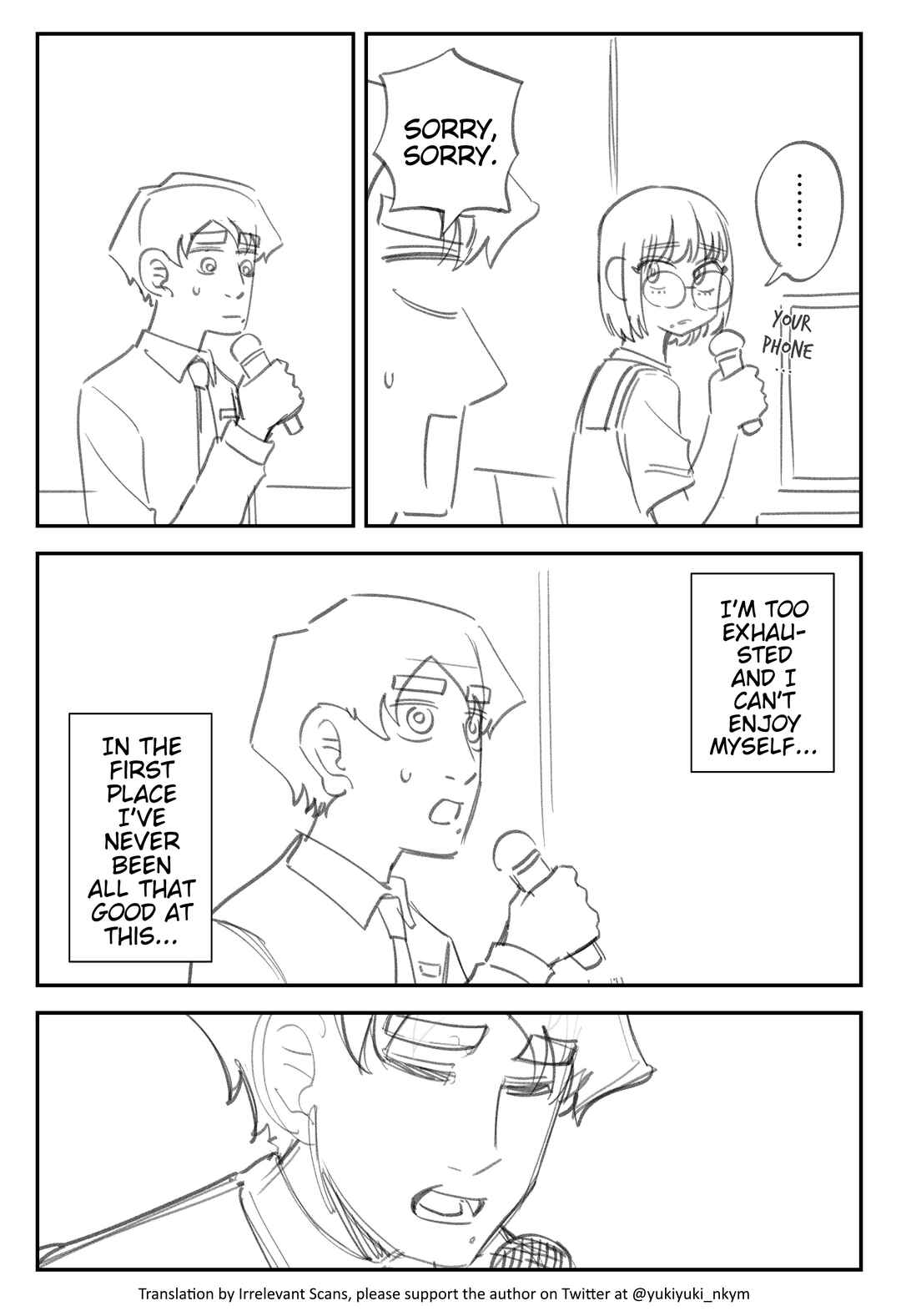 Page 2 Chapter 387 Yuurei to Tsukareta Kaishain