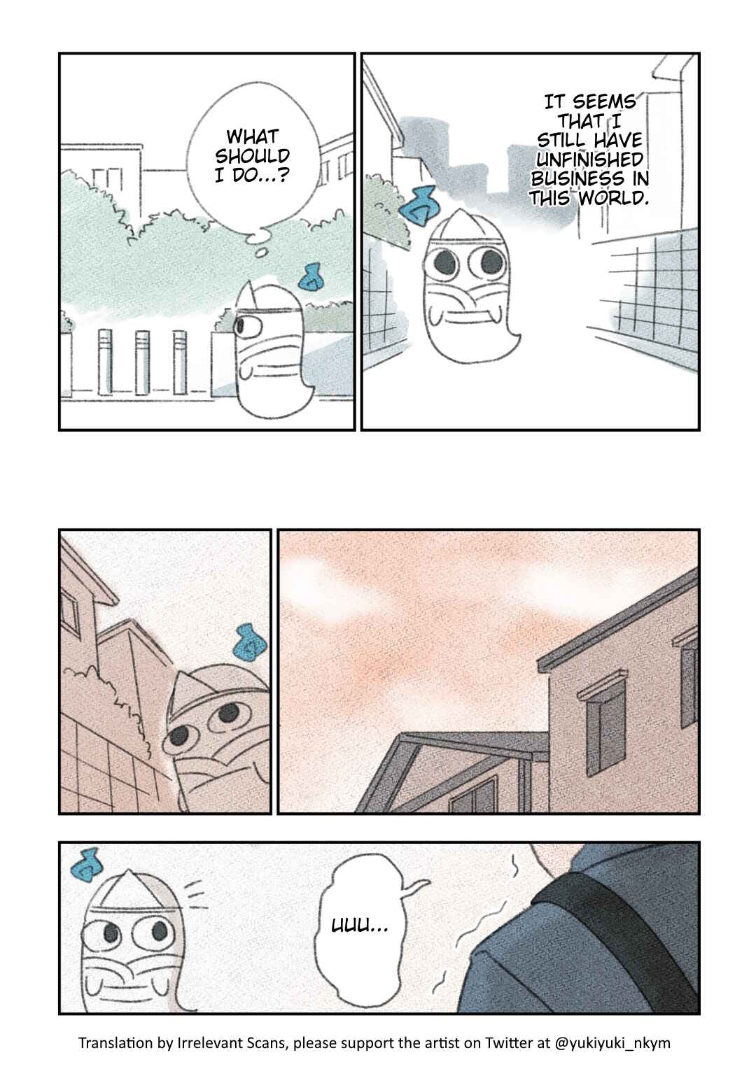 Page 3 Chapter 1 Yuurei to Tsukareta Kaishain