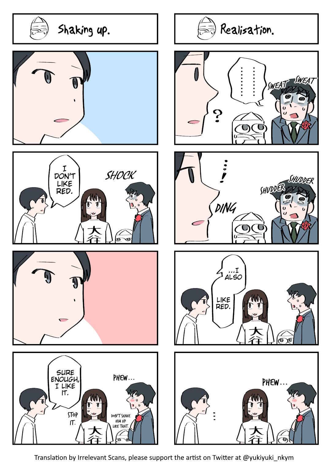 Page 1 Chapter 181 Yuurei to Tsukareta Kaishain