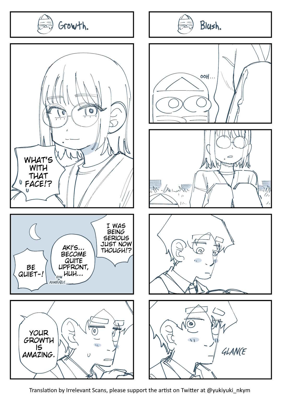 Page 1 Chapter 318 Yuurei to Tsukareta Kaishain