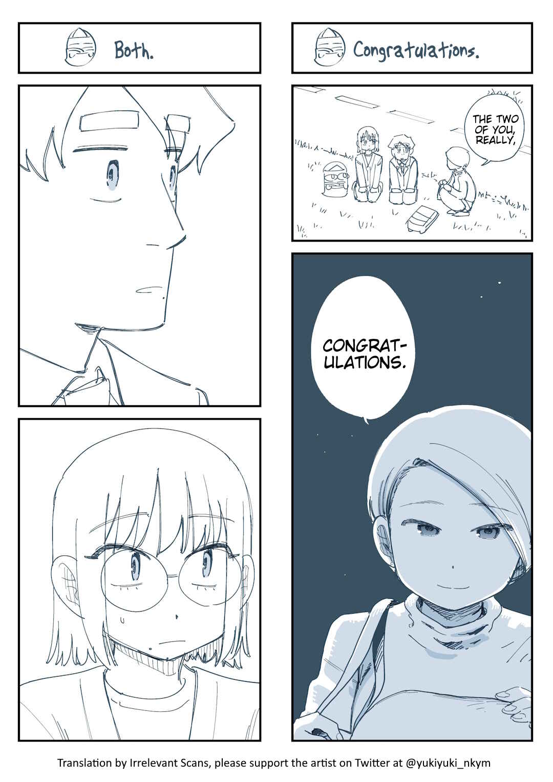 Page 1 Chapter 328 Yuurei to Tsukareta Kaishain