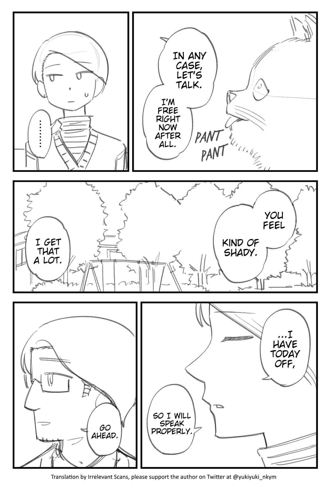 Page 3 Chapter 371 Yuurei to Tsukareta Kaishain
