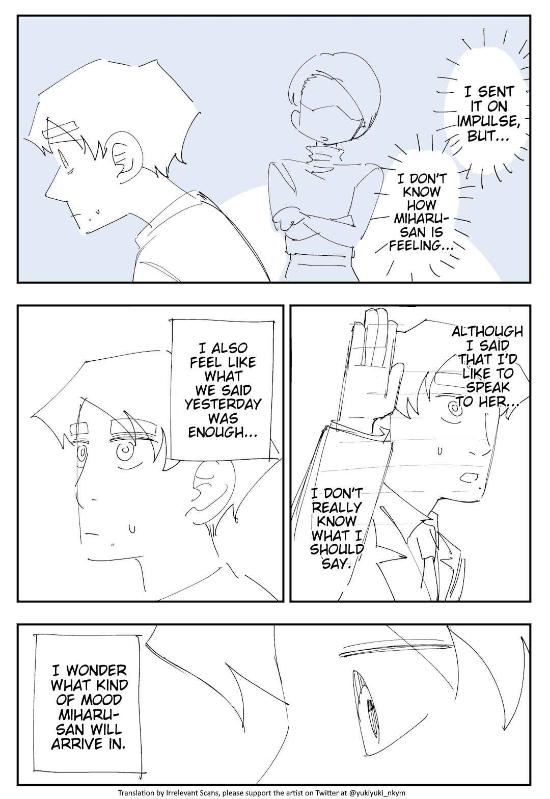 Page 1 Chapter 348 Yuurei to Tsukareta Kaishain