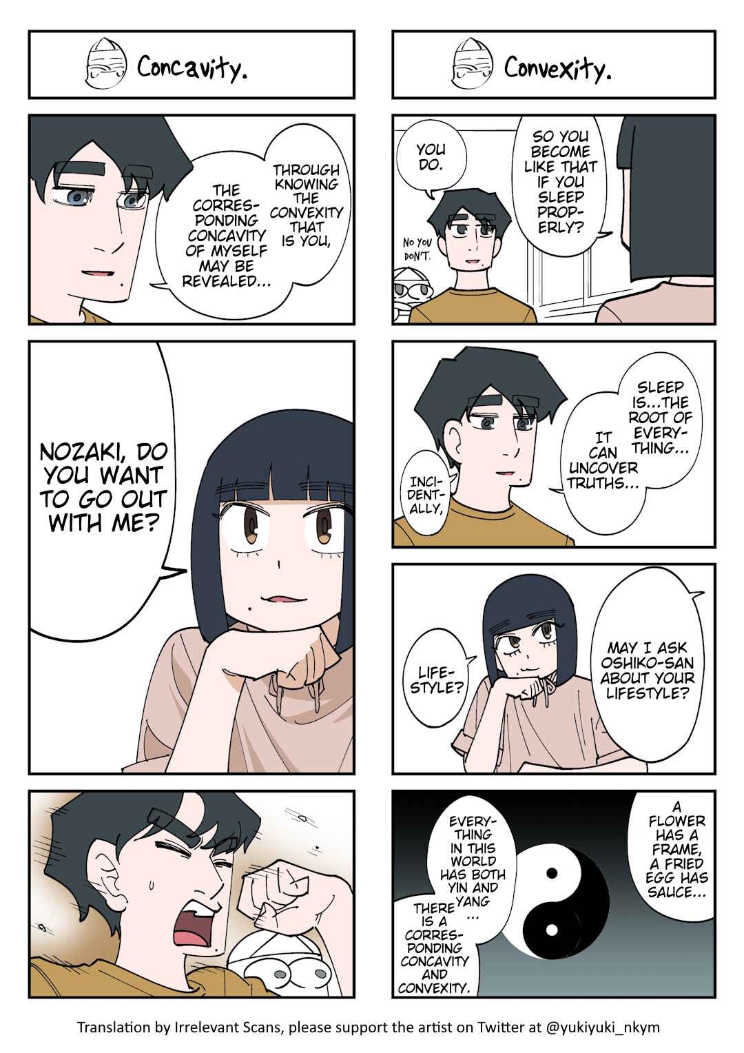 Page 1 Chapter 282 Yuurei to Tsukareta Kaishain