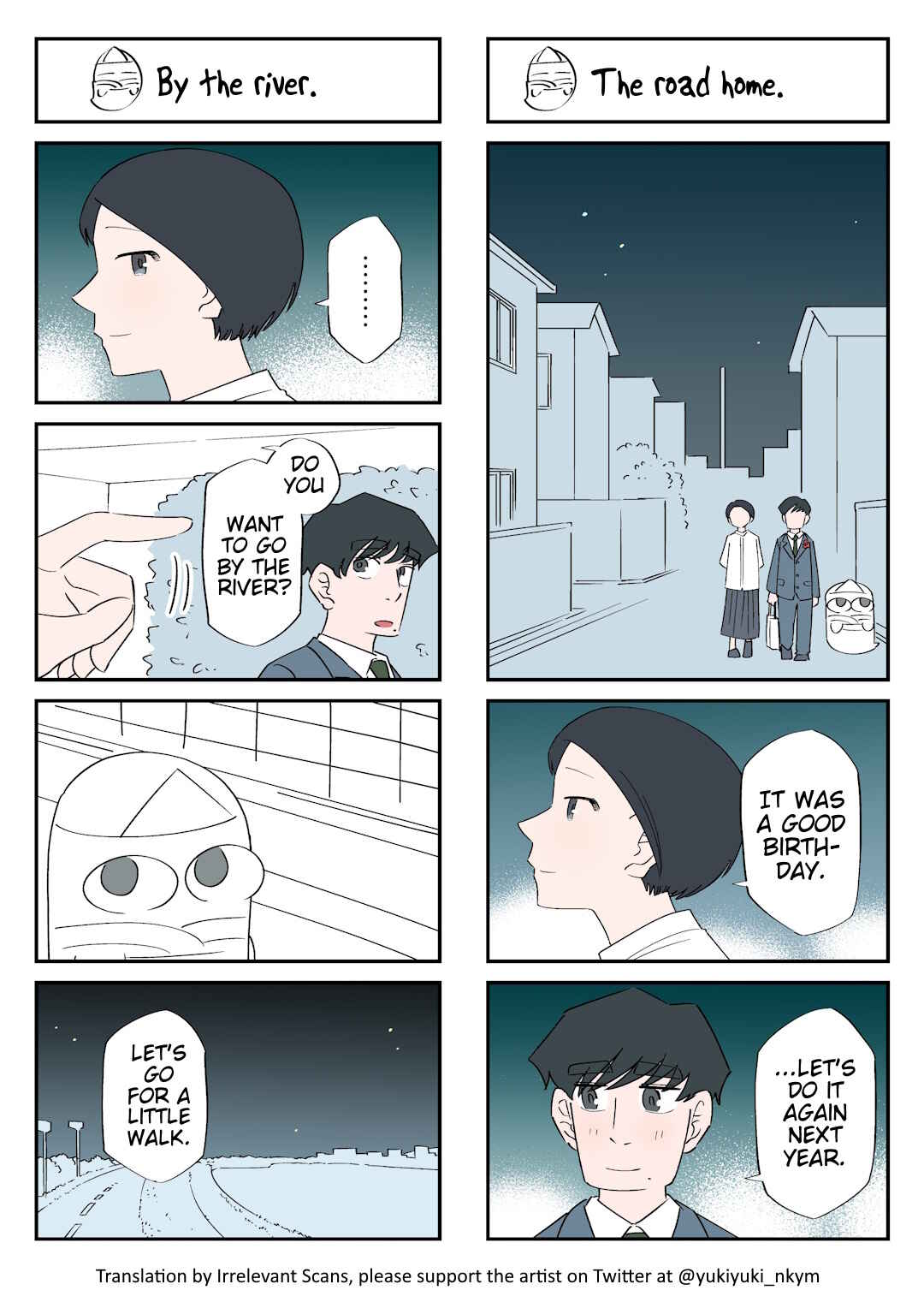 Page 1 Chapter 187 Yuurei to Tsukareta Kaishain