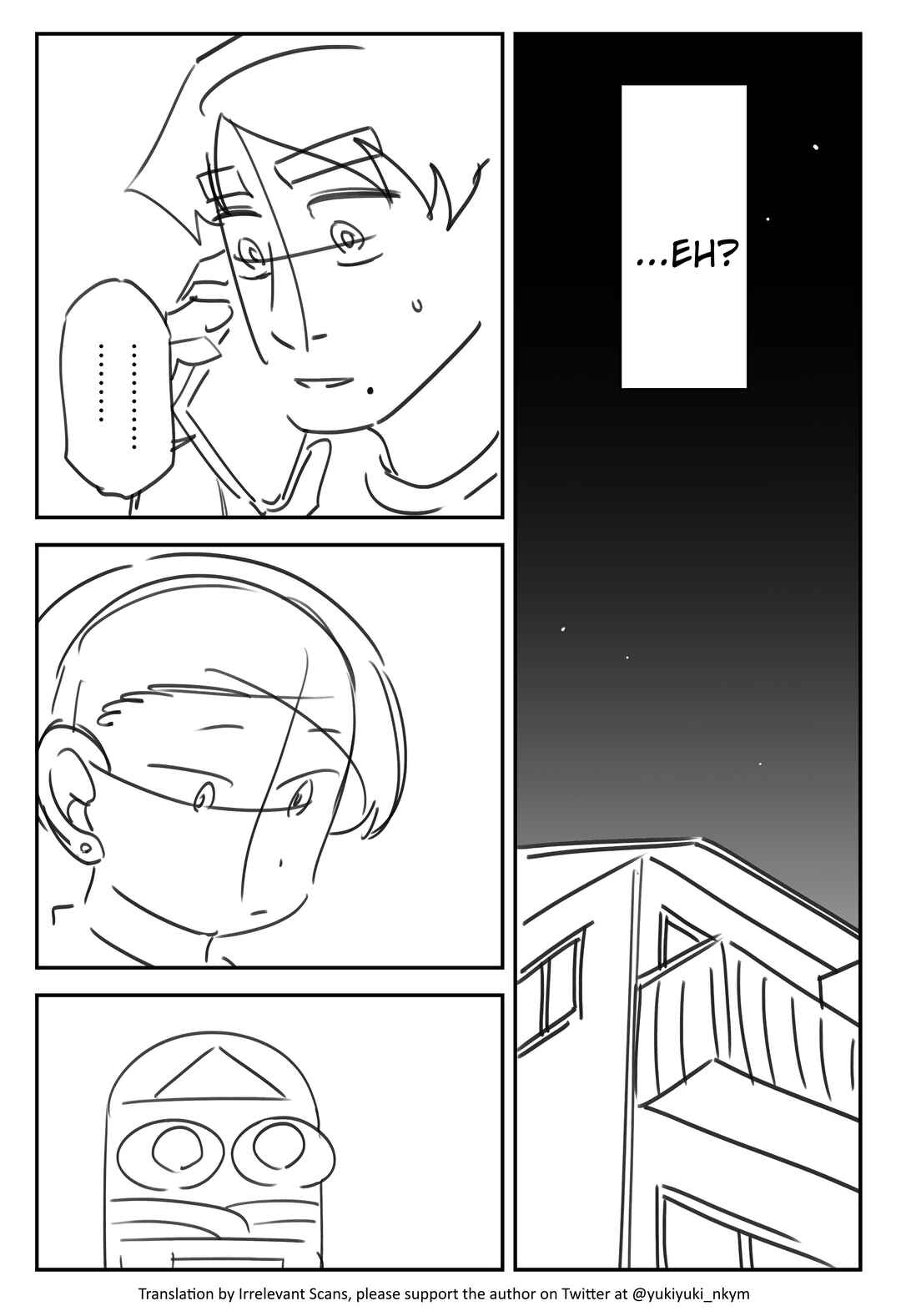 Page 1 Chapter 418 Yuurei to Tsukareta Kaishain
