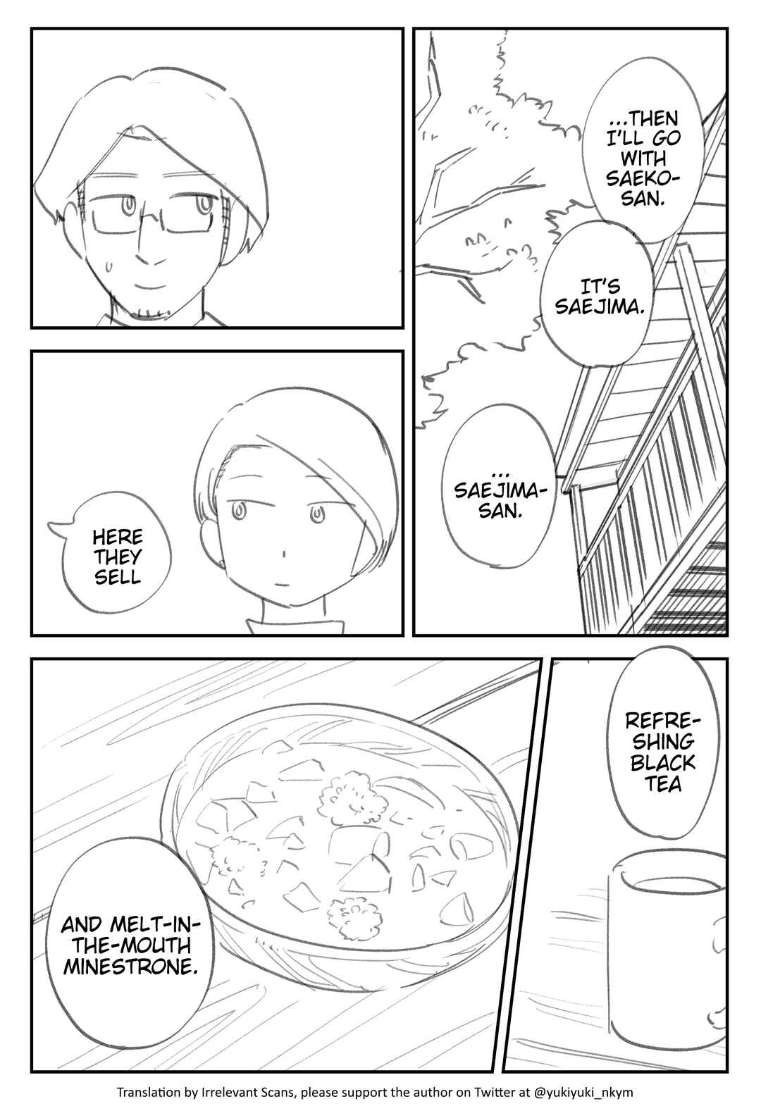 Page 1 Chapter 376 Yuurei to Tsukareta Kaishain