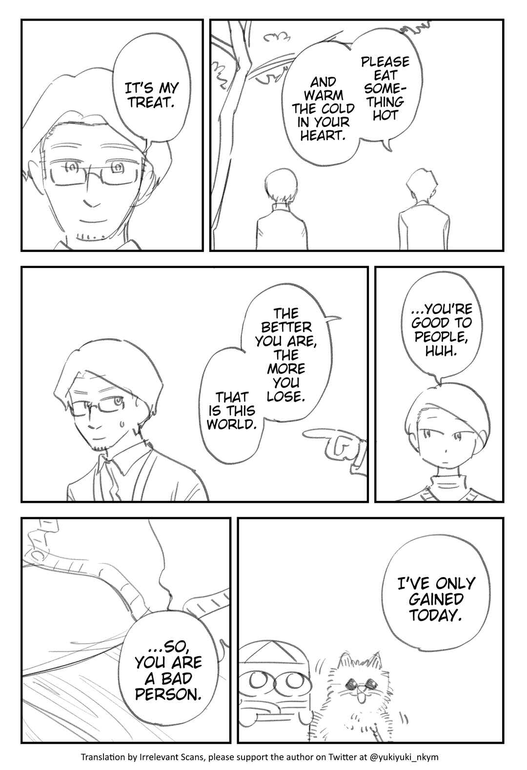 Page 2 Chapter 376 Yuurei to Tsukareta Kaishain
