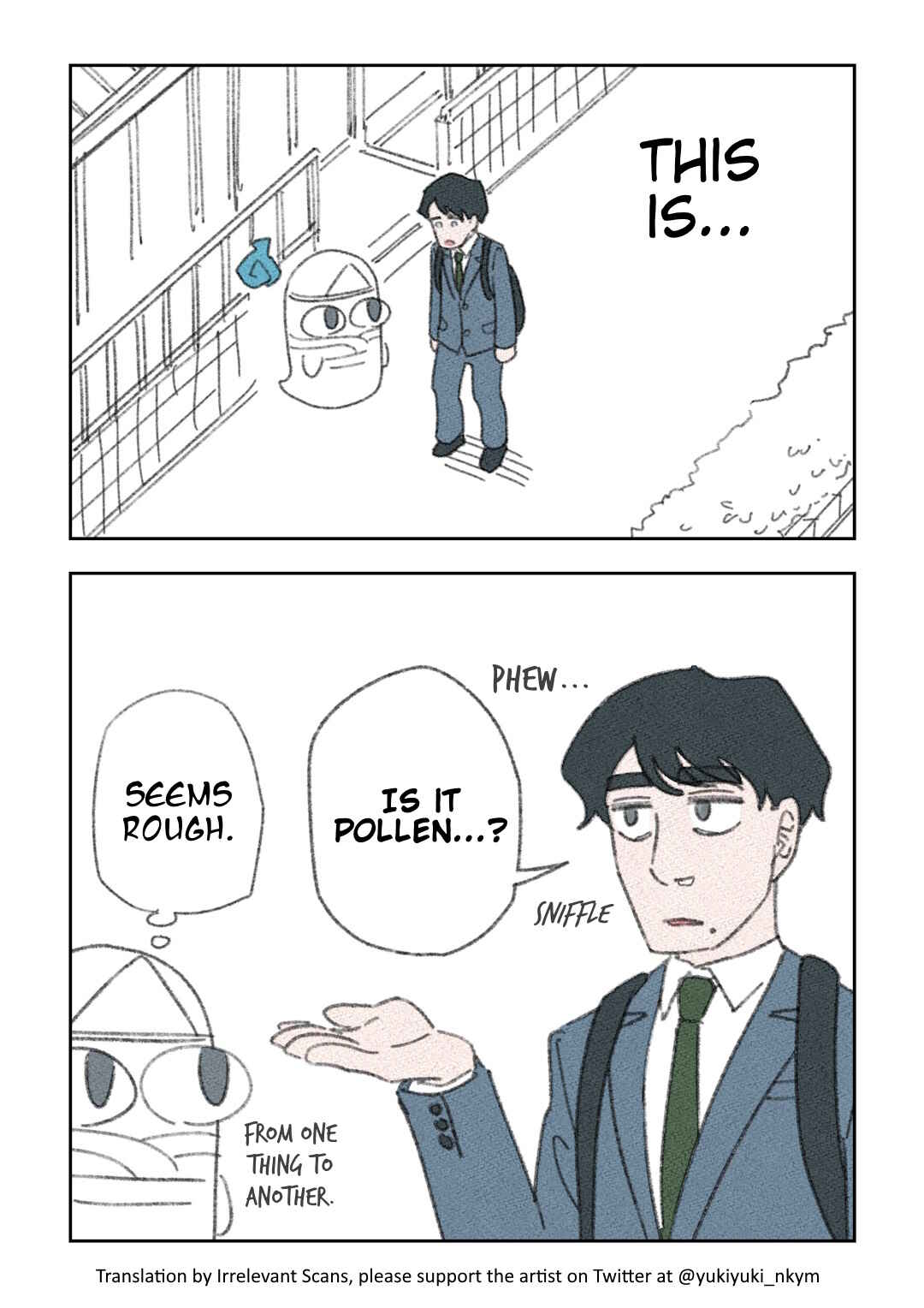 Page 2 Chapter 18 Yuurei to Tsukareta Kaishain