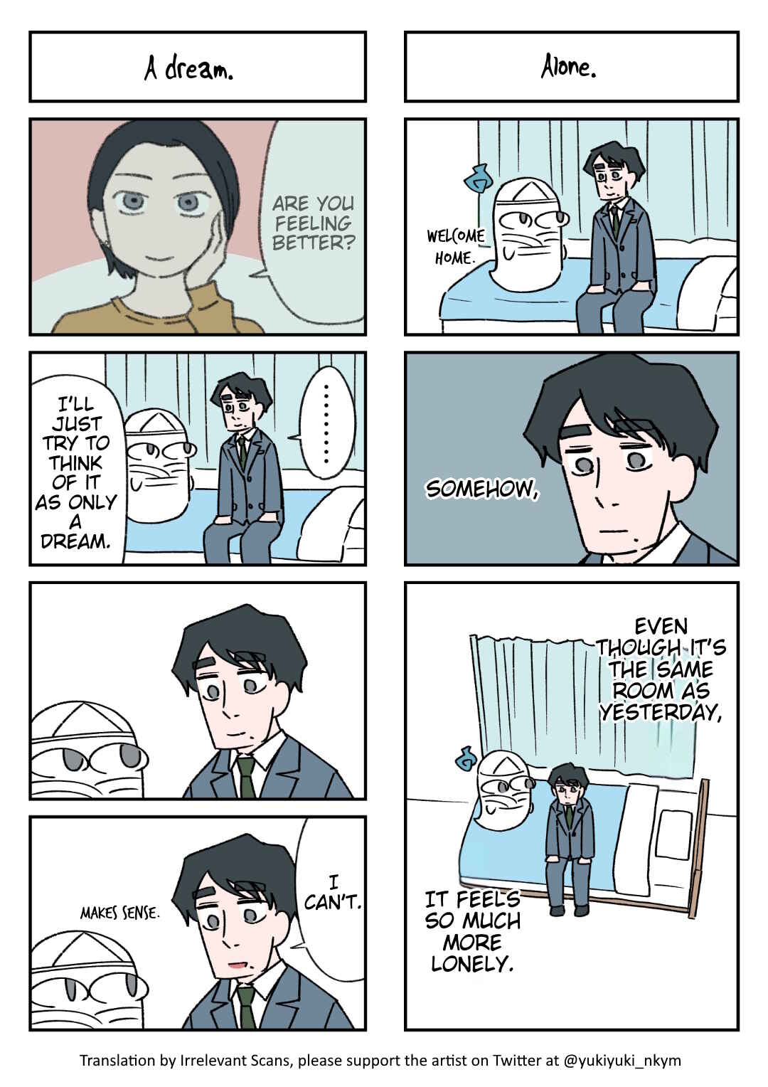 Page 1 Chapter 27 Yuurei to Tsukareta Kaishain