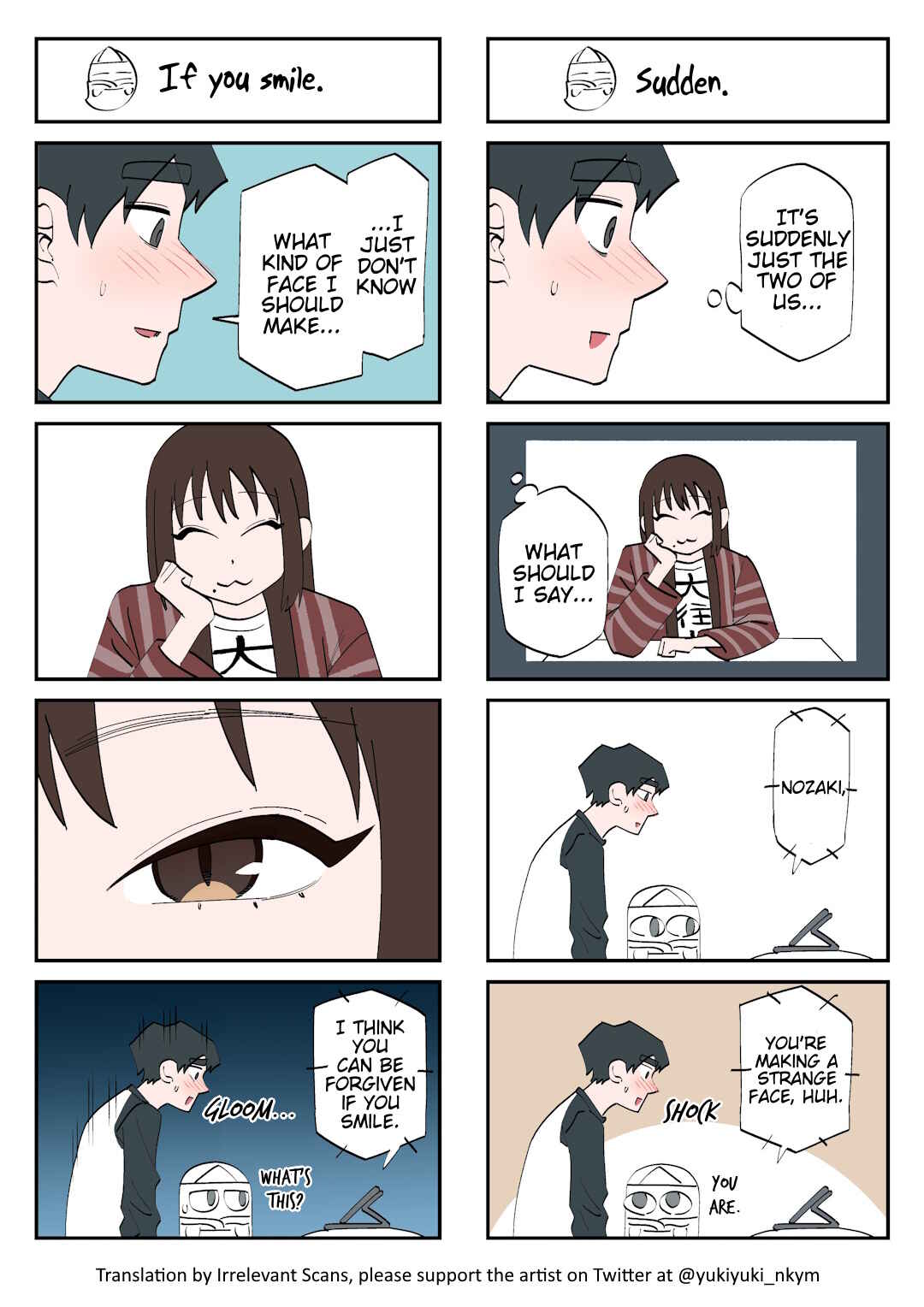 Page 1 Chapter 160 Yuurei to Tsukareta Kaishain