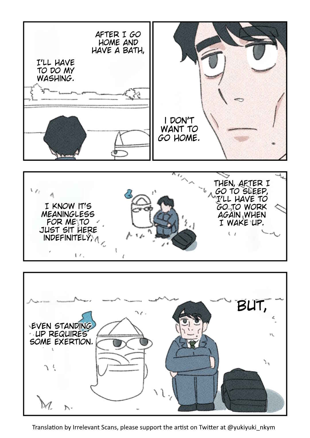 Page 2 Chapter 19 Yuurei to Tsukareta Kaishain