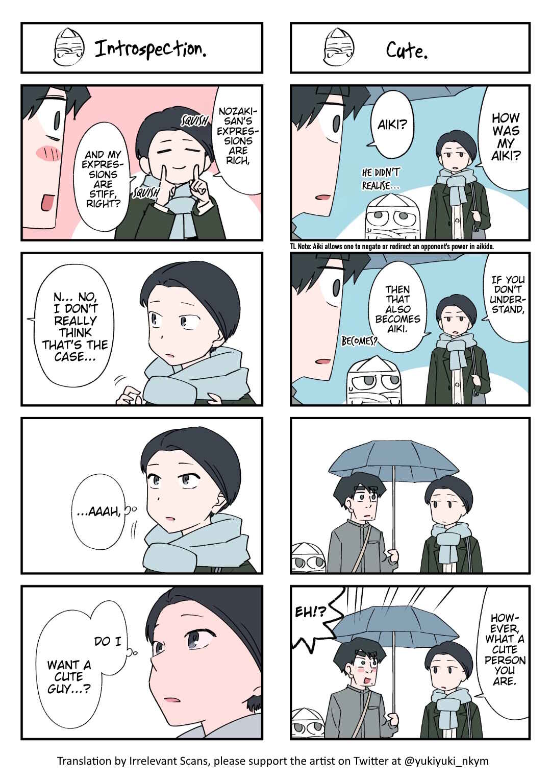 Page 1 Chapter 132 Yuurei to Tsukareta Kaishain