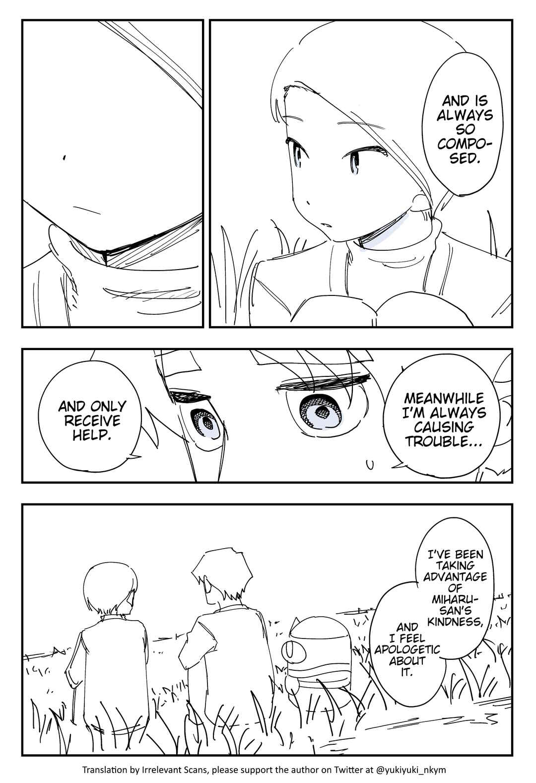 Page 1 Chapter 357 Yuurei to Tsukareta Kaishain