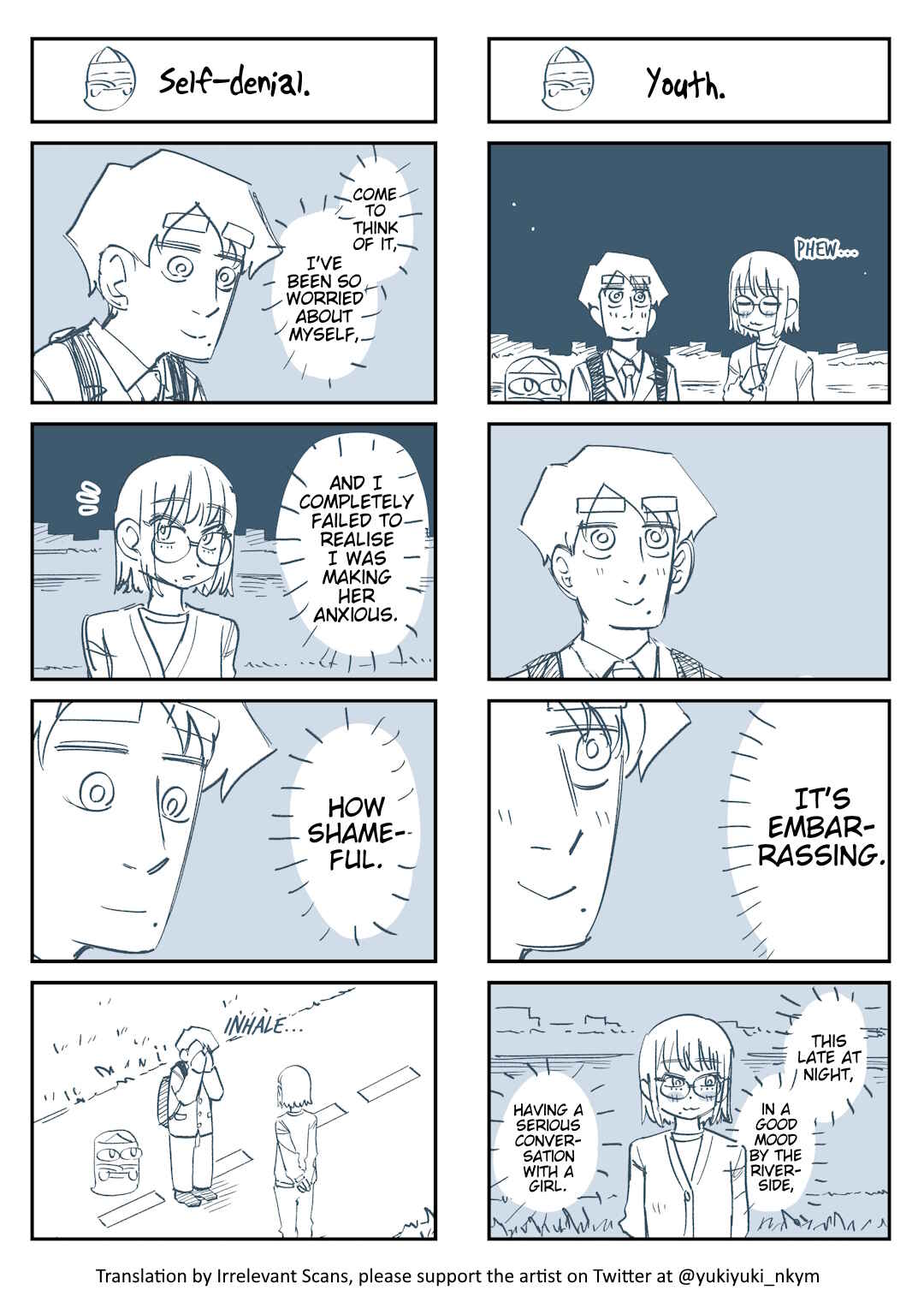 Page 1 Chapter 316 Yuurei to Tsukareta Kaishain