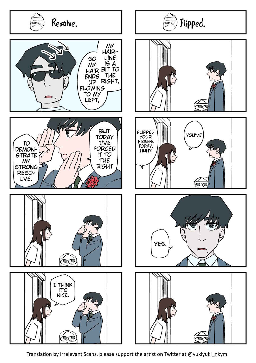 Page 1 Chapter 177 Yuurei to Tsukareta Kaishain