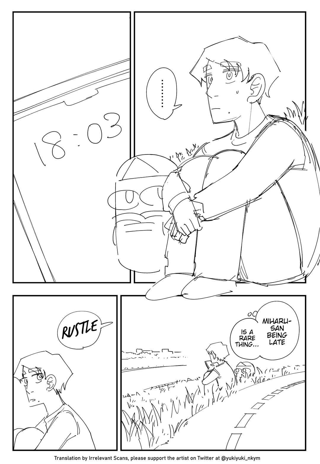 Page 2 Chapter 349 Yuurei to Tsukareta Kaishain