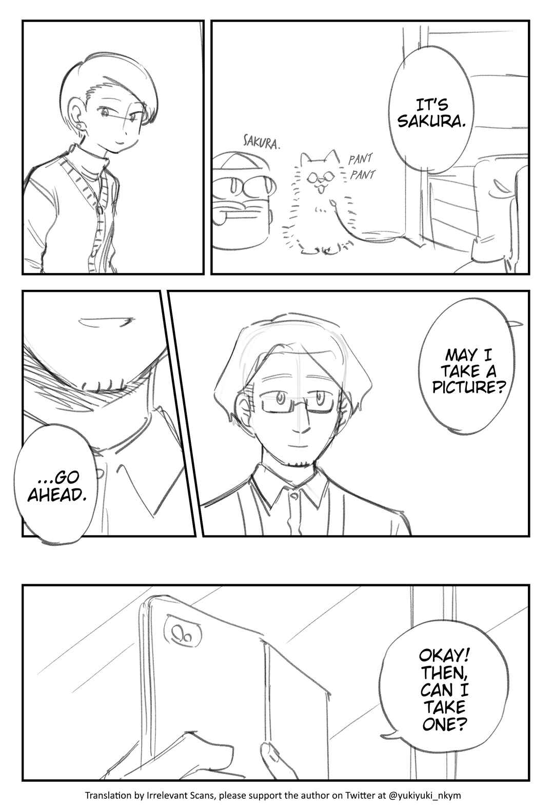 Page 1 Chapter 381 Yuurei to Tsukareta Kaishain
