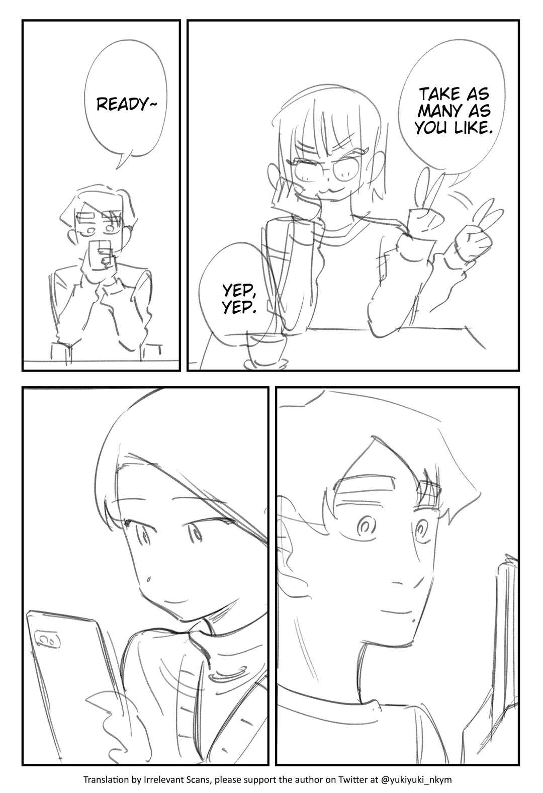 Page 2 Chapter 381 Yuurei to Tsukareta Kaishain
