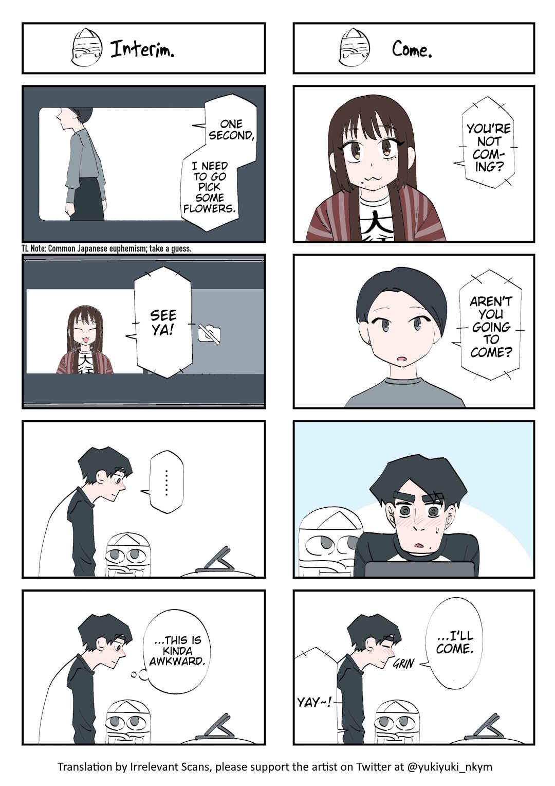 Page 1 Chapter 159 Yuurei to Tsukareta Kaishain