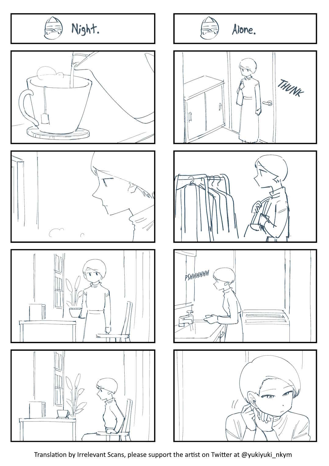 Page 2 Chapter 331 Yuurei to Tsukareta Kaishain