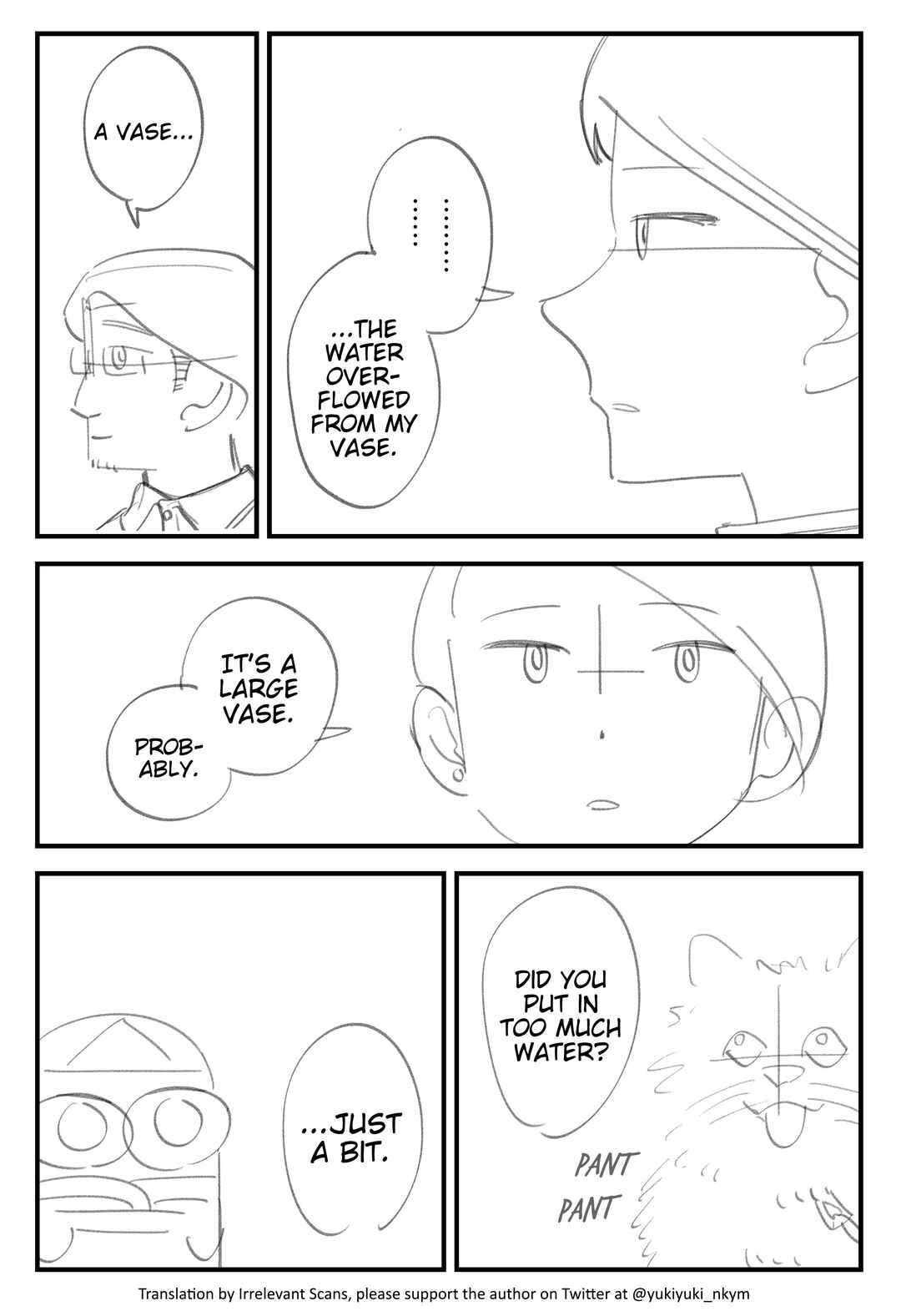 Page 1 Chapter 372 Yuurei to Tsukareta Kaishain