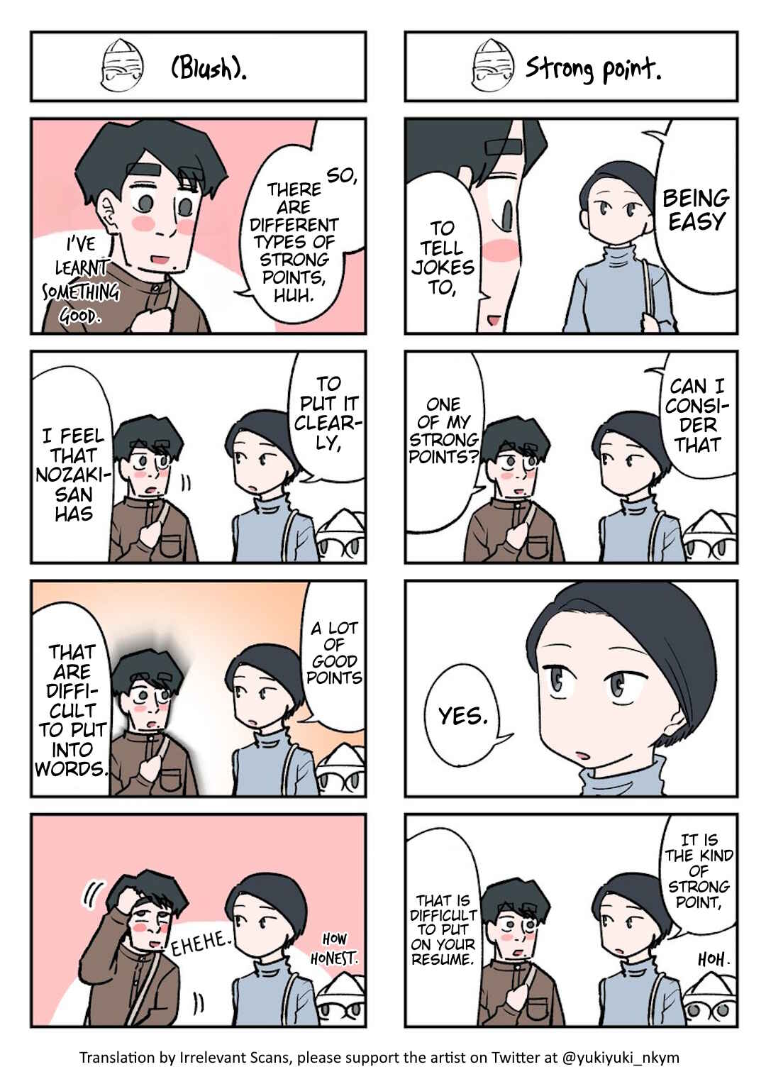 Page 1 Chapter 56 Yuurei to Tsukareta Kaishain